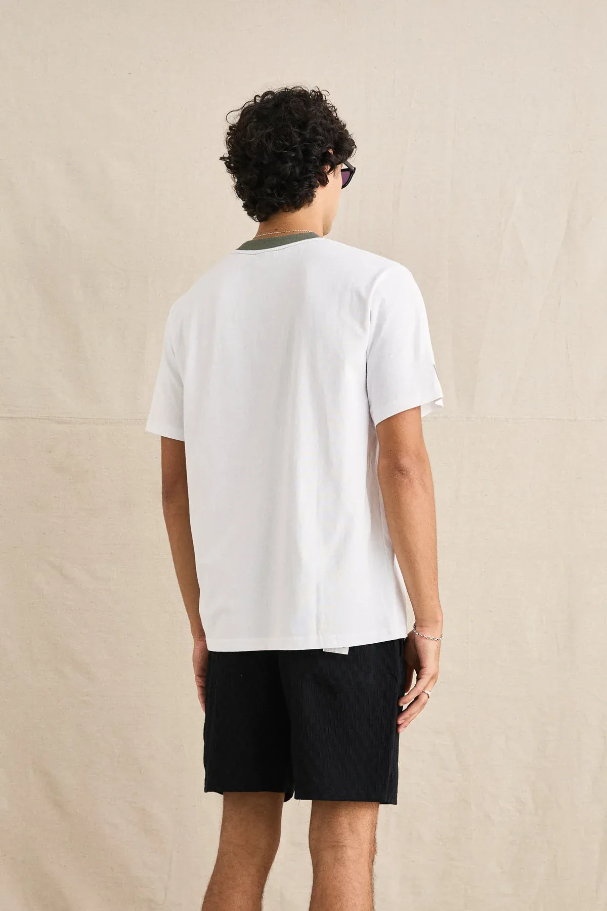 Rhythm Merge Vintage SS T-Shirt - White - Image 2