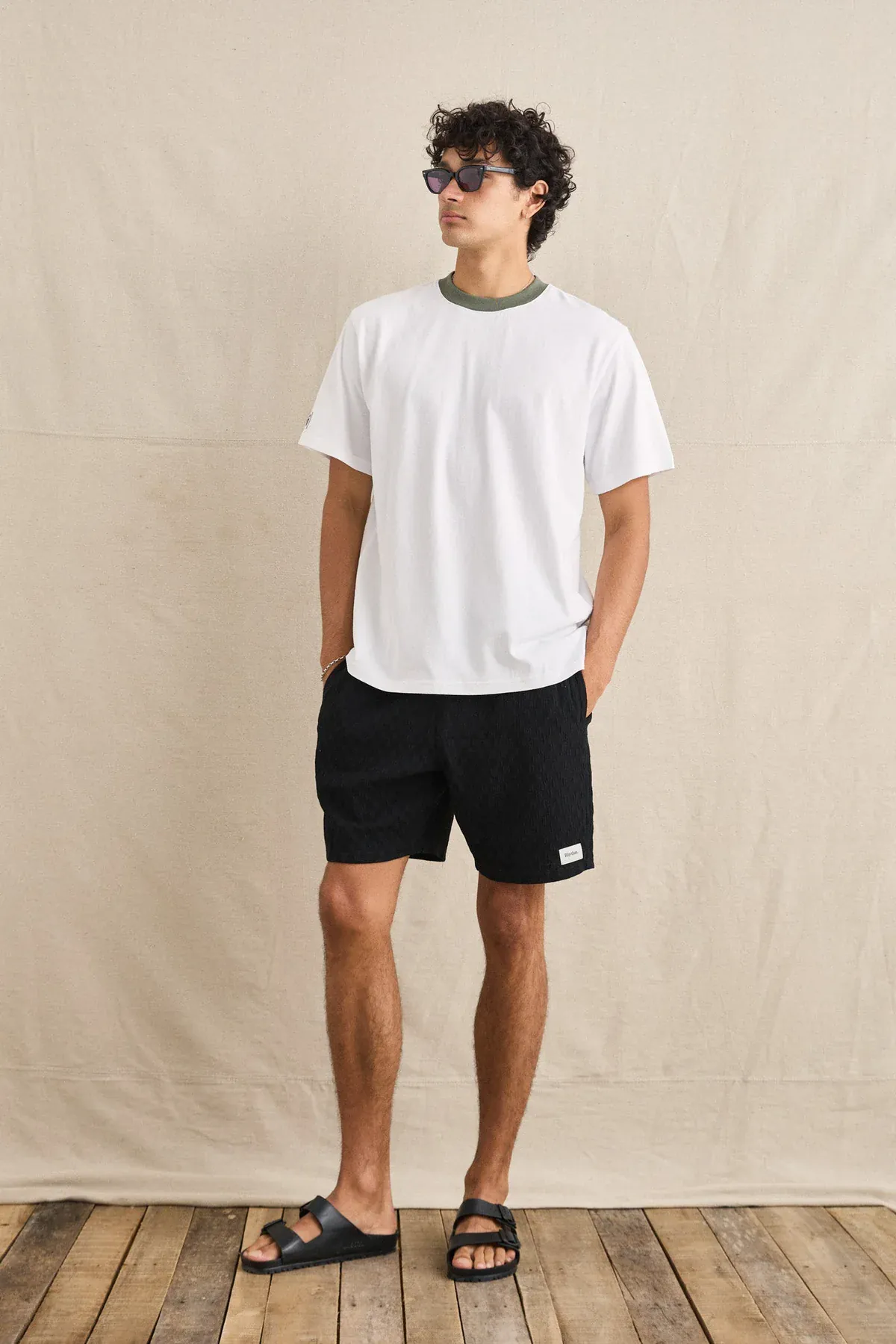 Rhythm Merge Vintage SS T-Shirt - White - Image 3