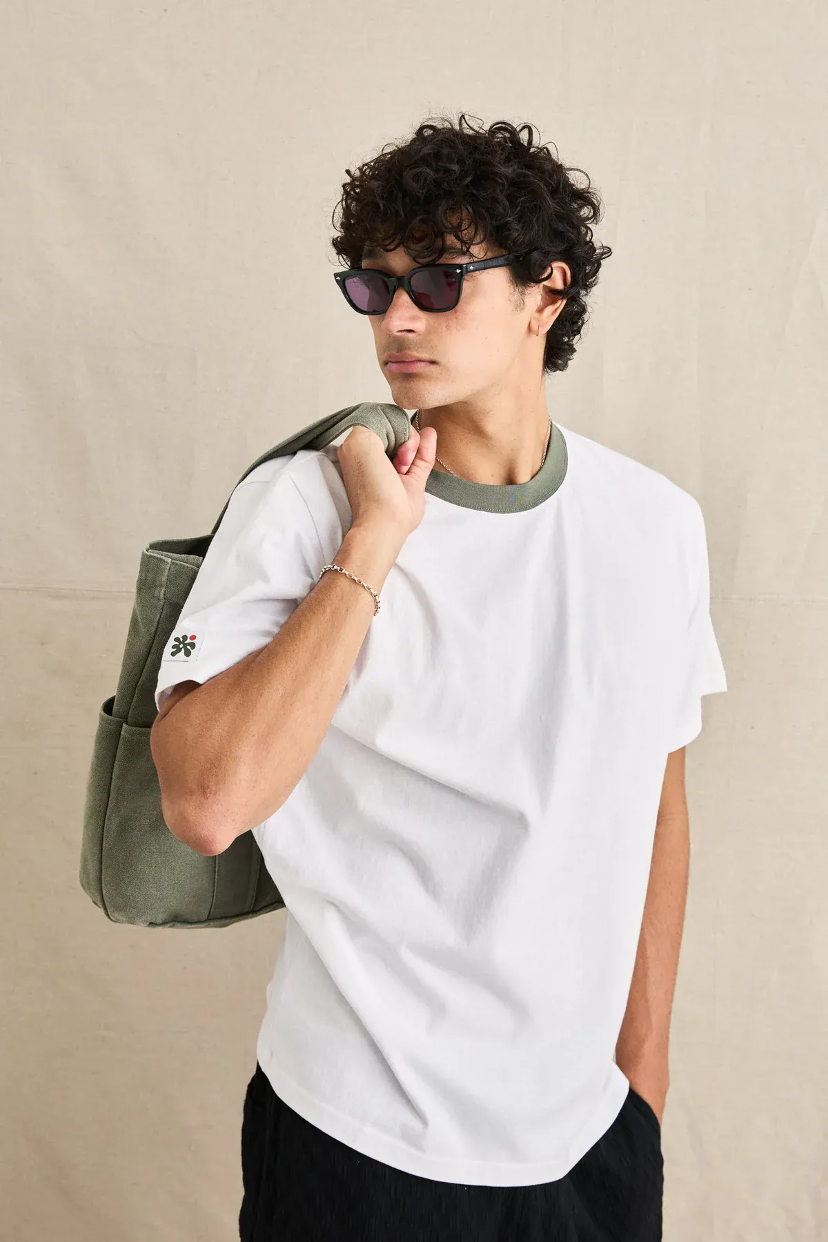 Rhythm Merge Vintage SS T-Shirt - White - Image 4