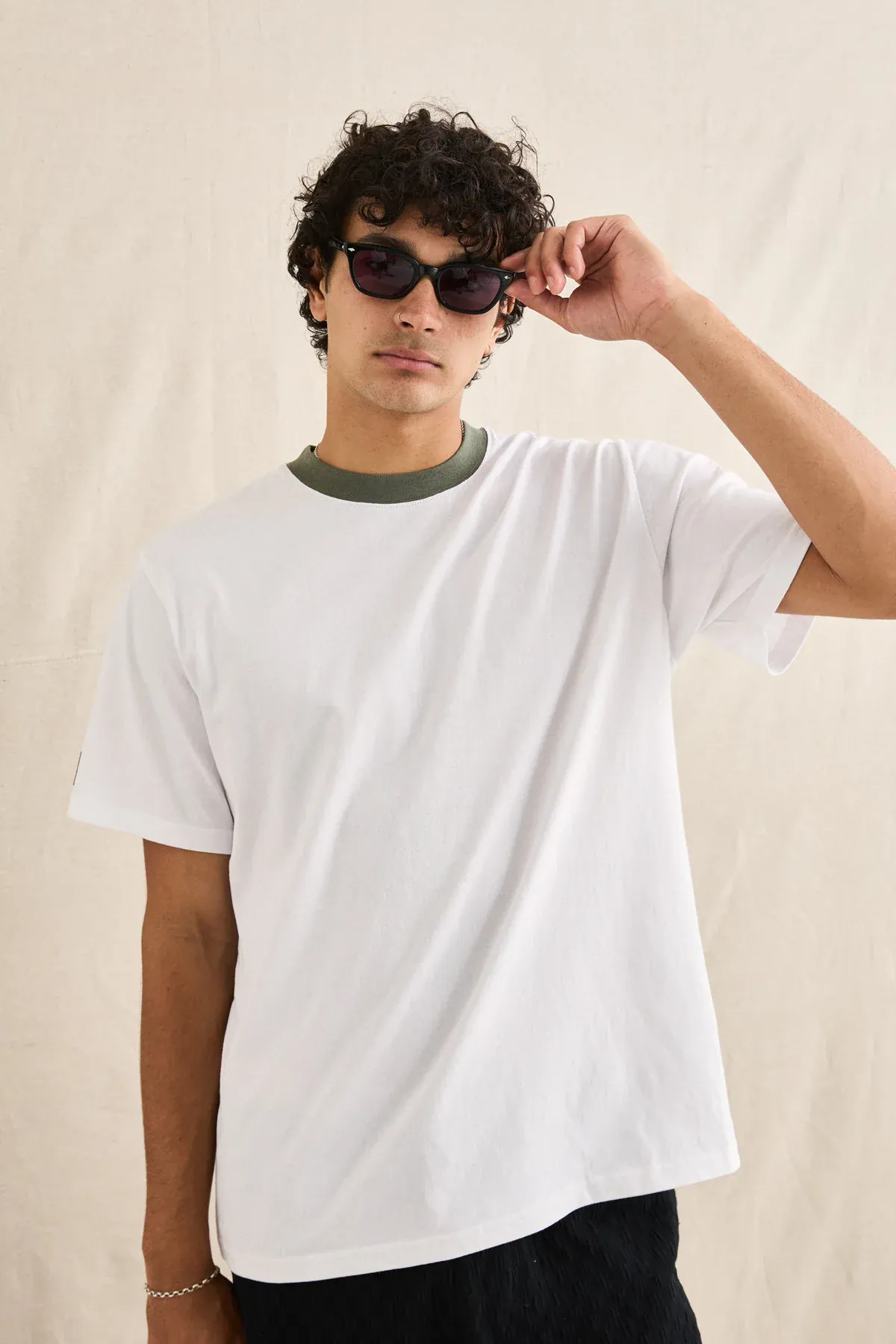 Rhythm Merge Vintage SS T-Shirt - White - Image 5