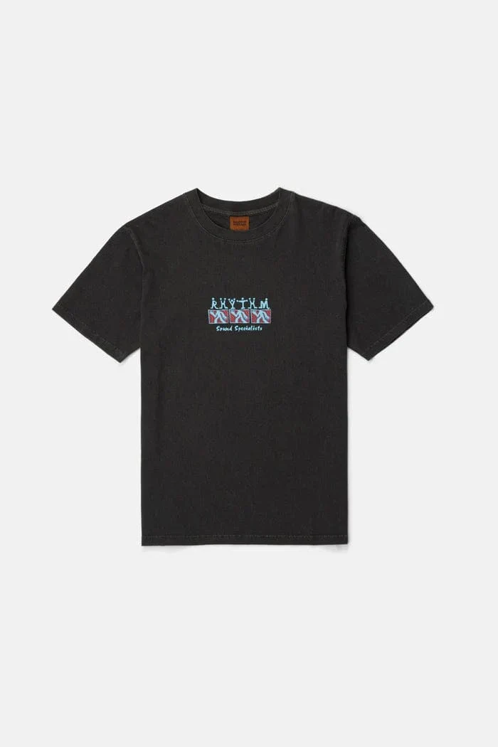 Rhythm Sound Specialist Vintage SS T-Shirt - Vintage Black