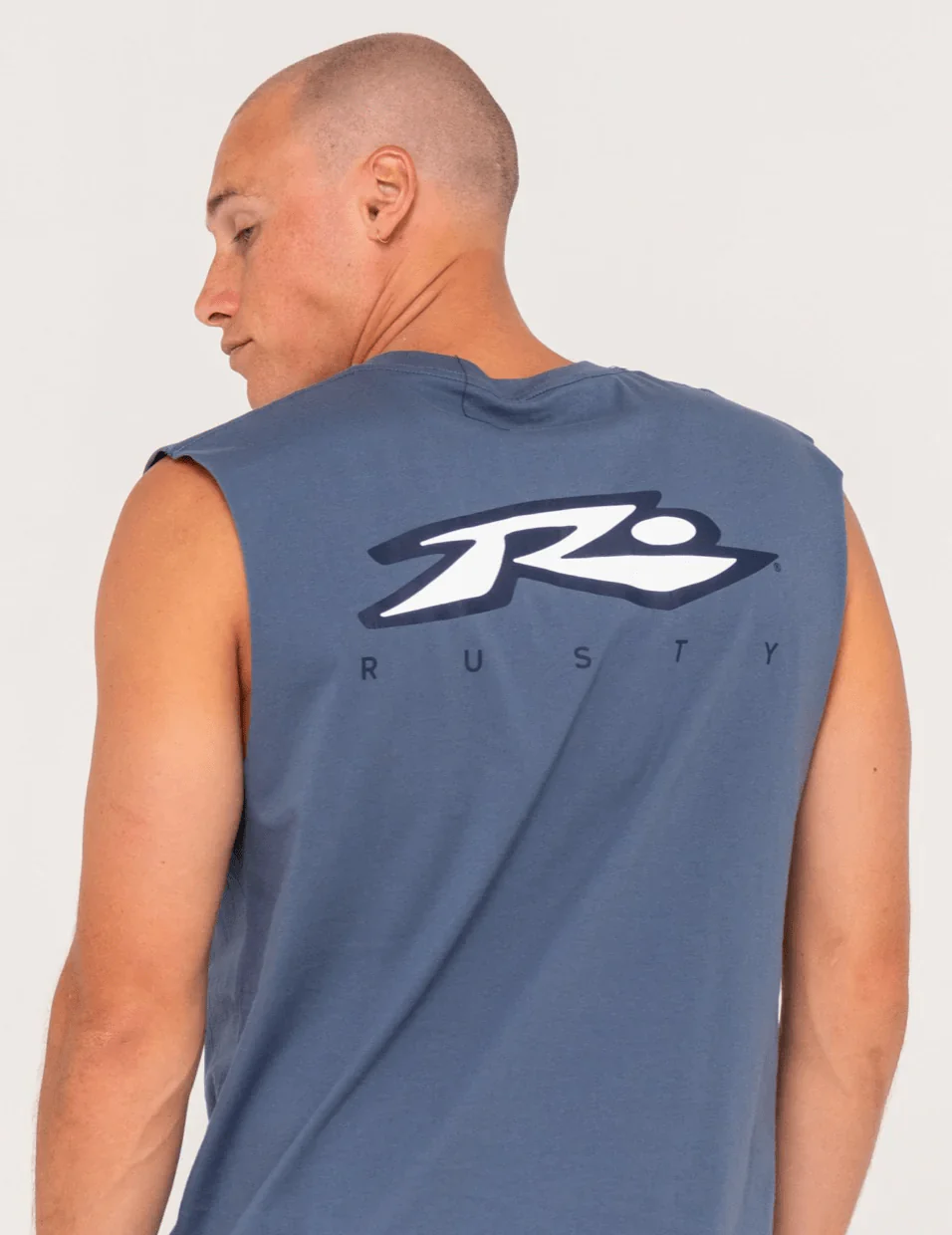 Rusty Registered Muscle - China Blue