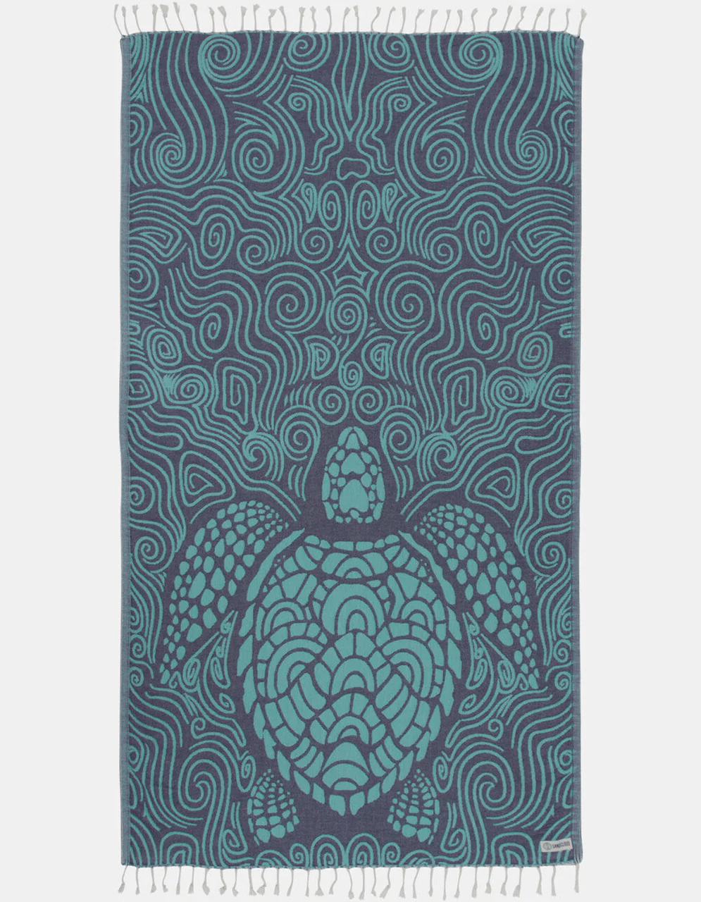 Sand Cloud Mint Swirl Turtle Beach Towell