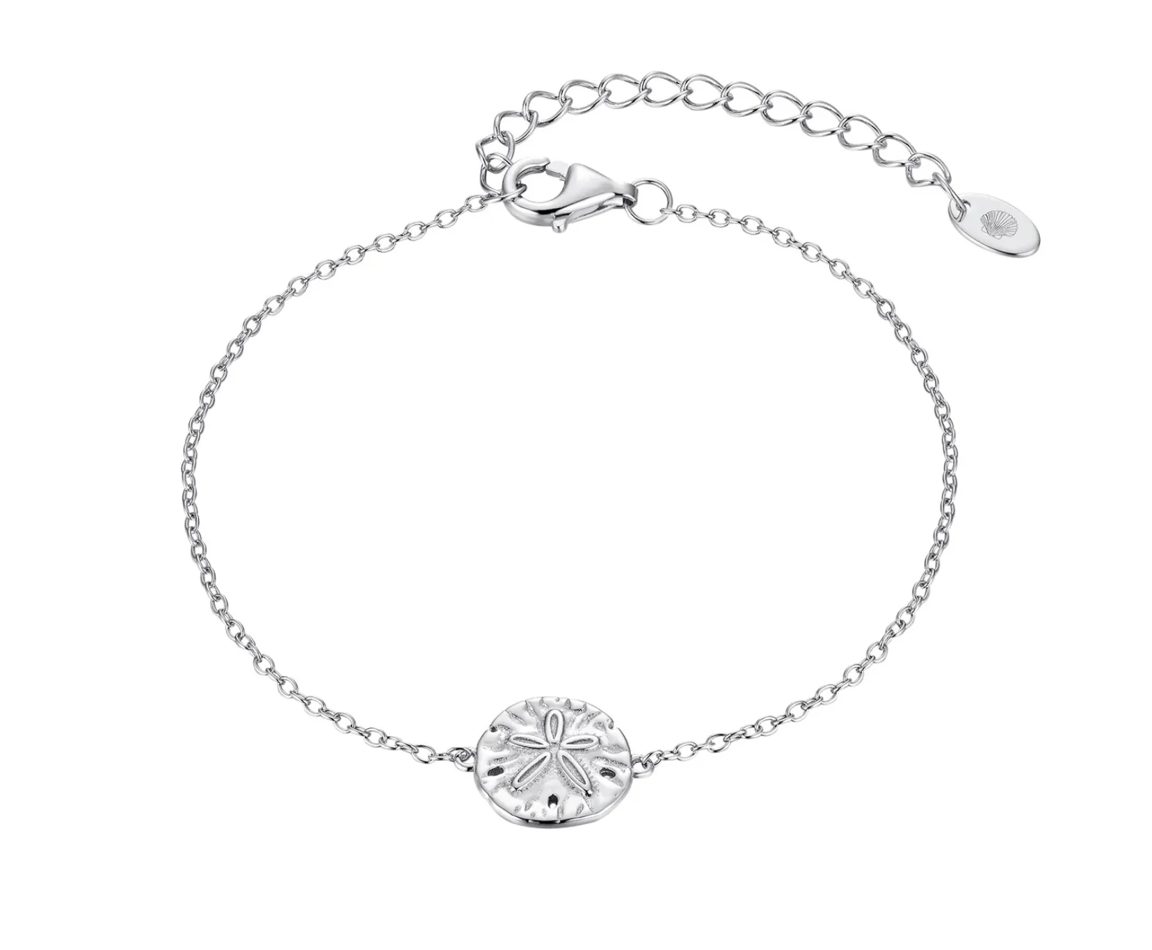 Malakai Sand Dollar Bracelet - Silver - Image 2