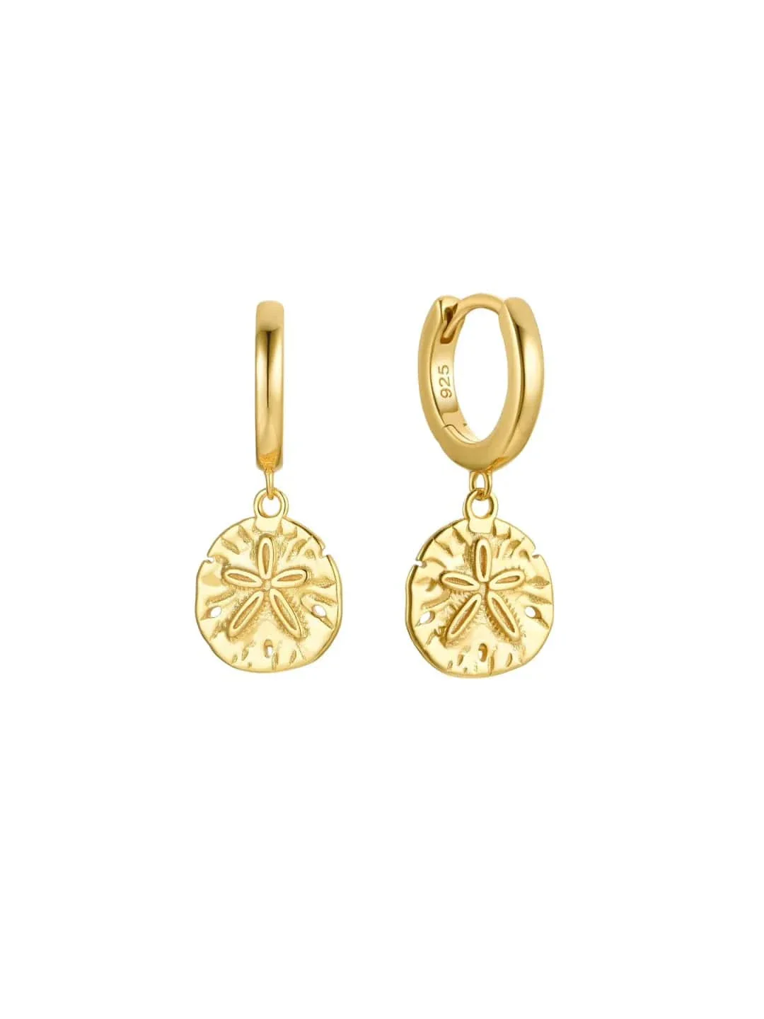 Sand Dollar Hoops