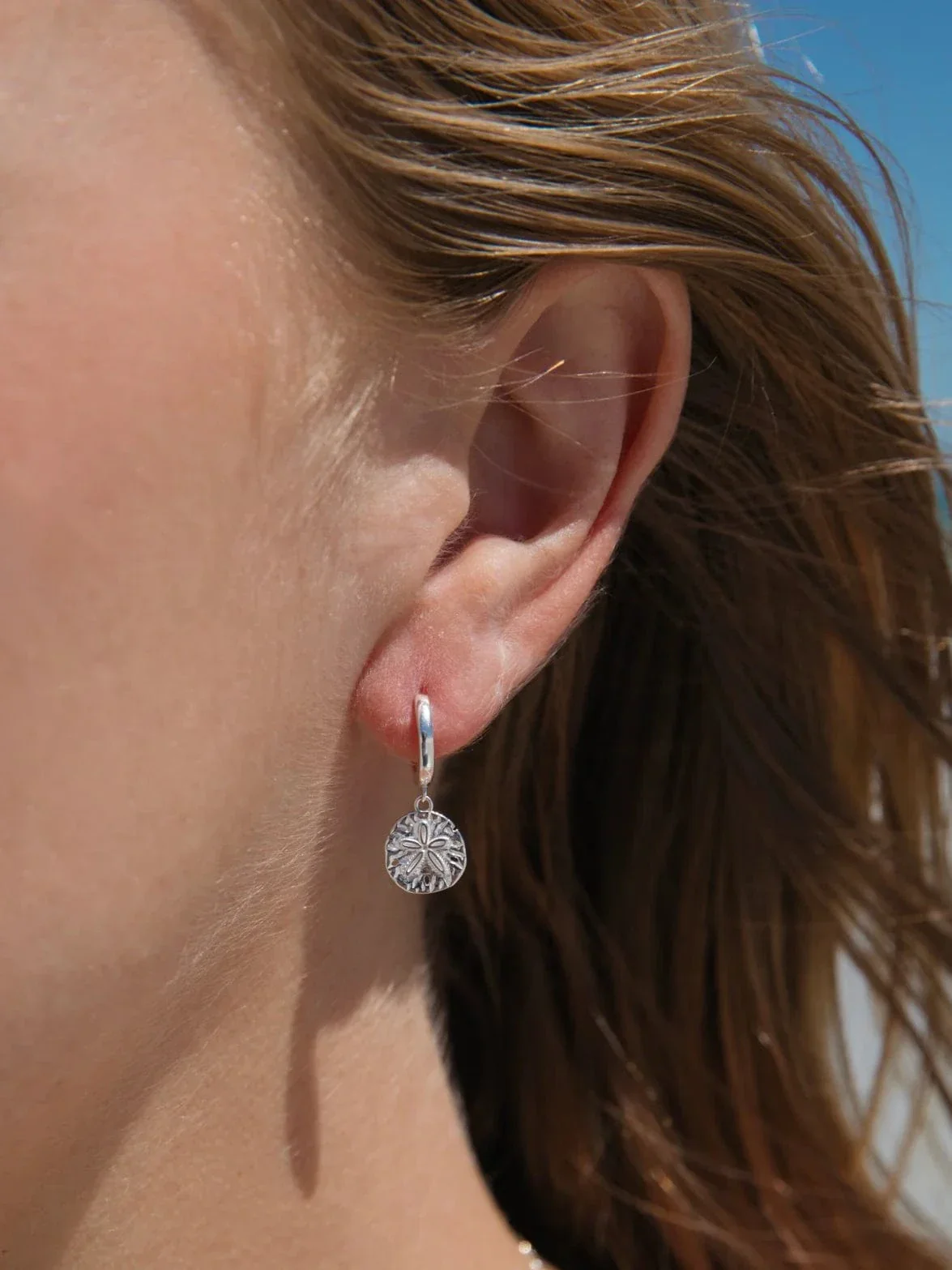 Sand Dollar Hoops - Image 4
