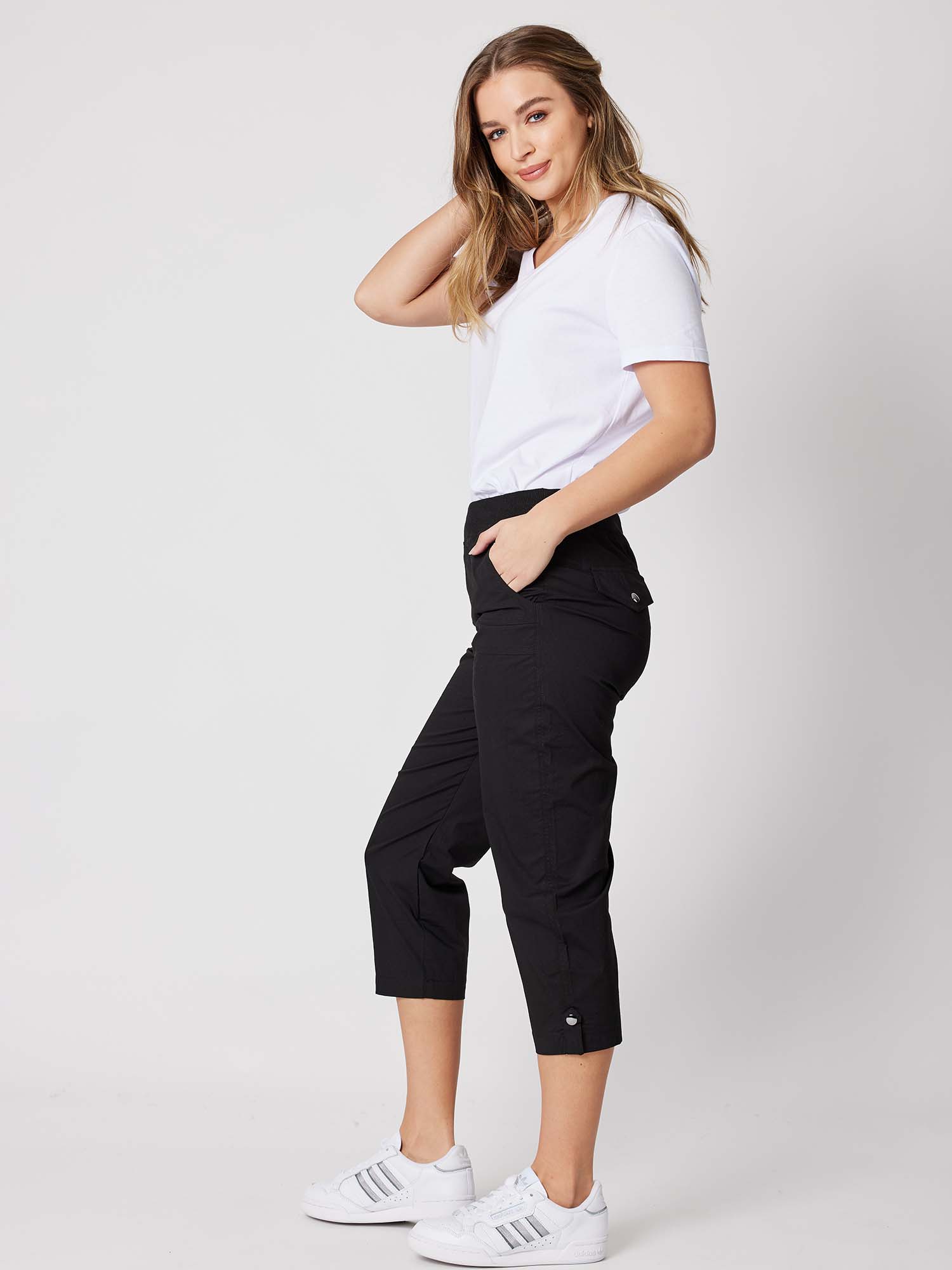 Threadz Santorini Cotton Crop Pant - Image 2