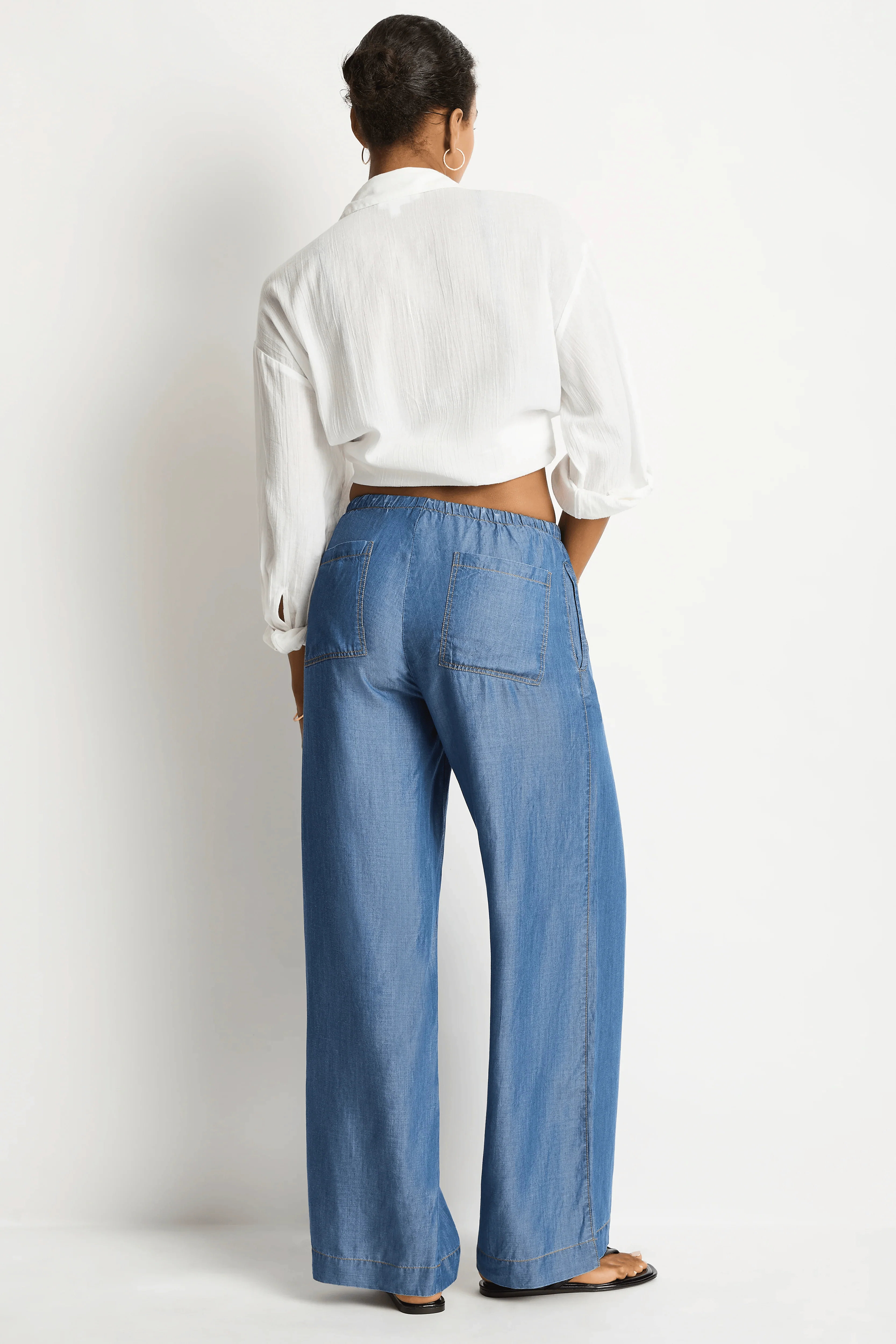 Sea Level Denim Surf Tide Pant - Denim* - Image 2