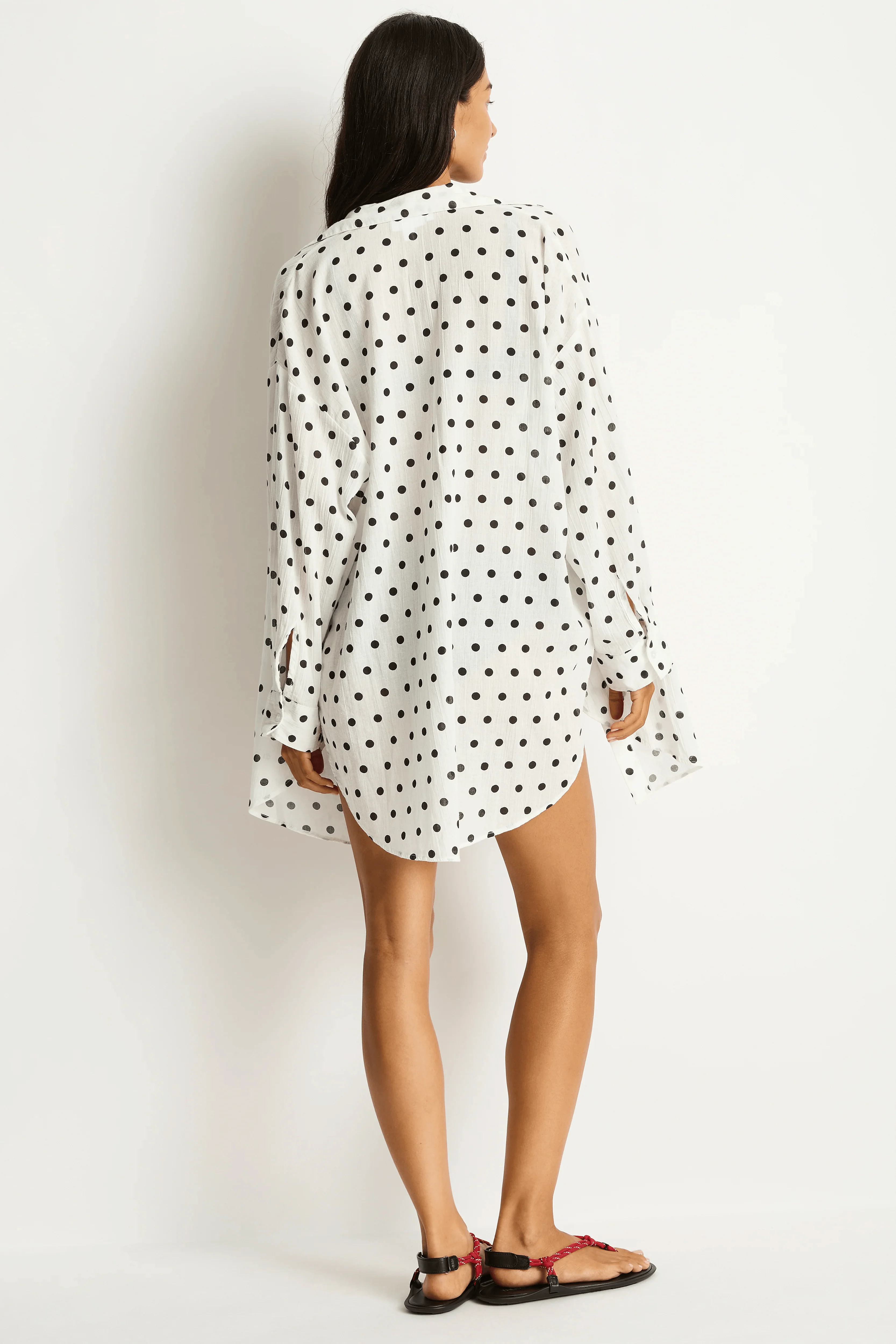 Sea Level Dottie Cruise Shirt - Coconut - Image 2