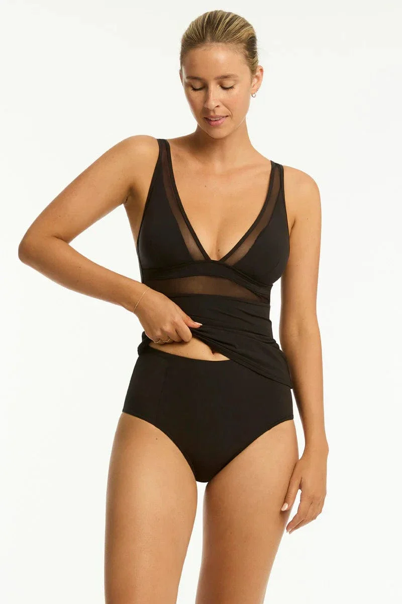 Sea Level Eclipse Longline Tri Tankini