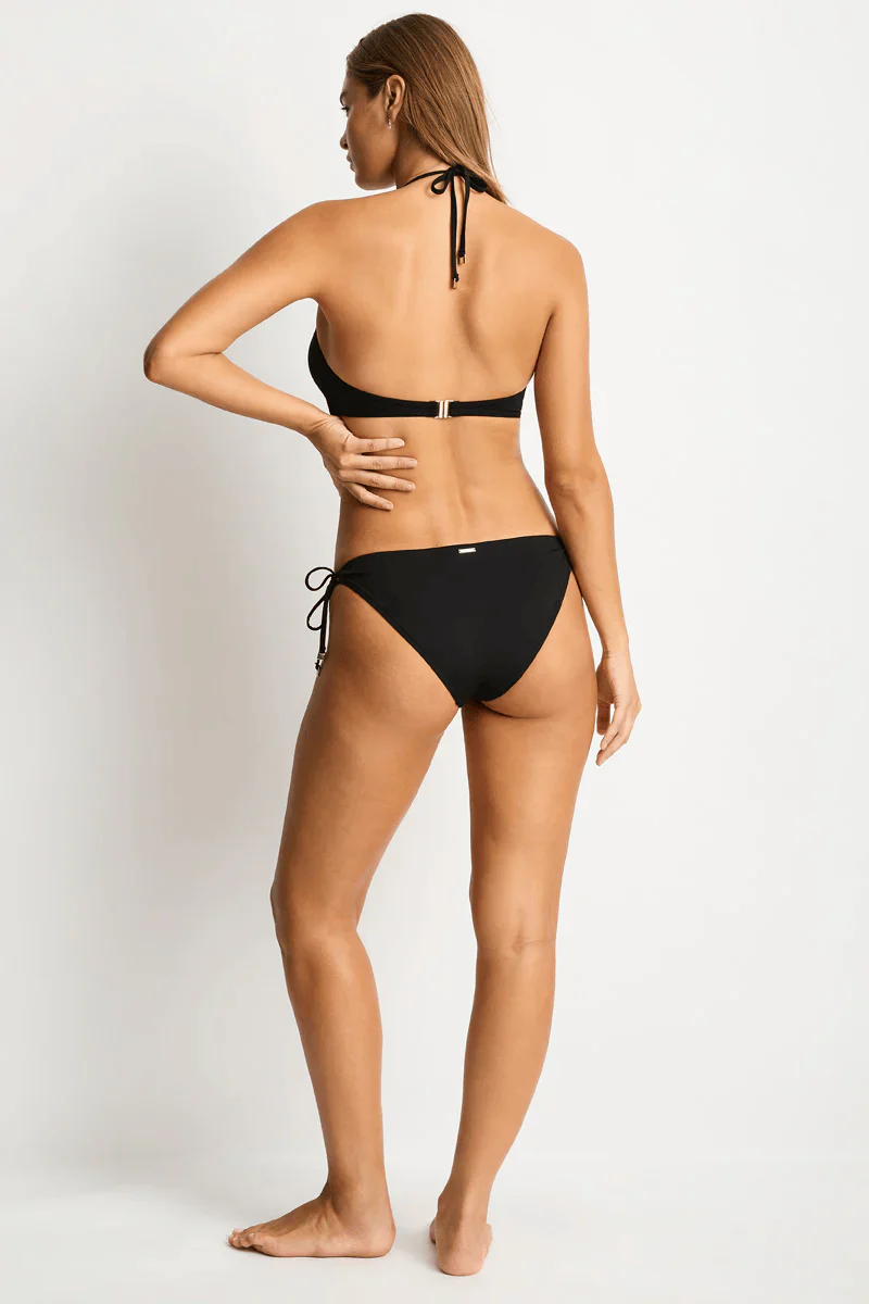 Sea Level Elysian Longline Halter Top  - Black - Image 3