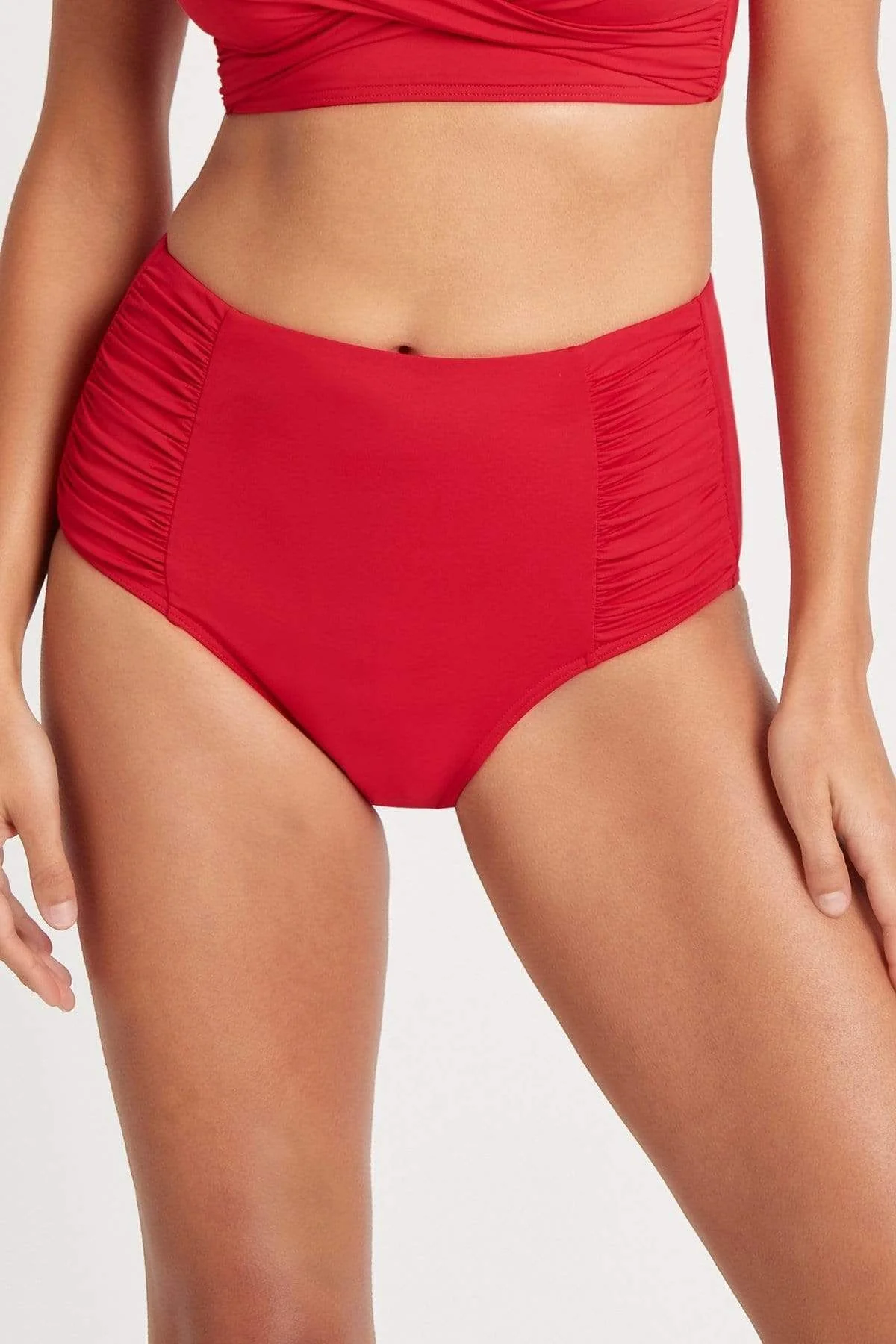 Sea Level Essentials Gathered Side High Waist Pant - Image 11