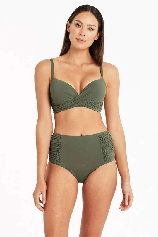 Sea Level Essentials Gathered Side High Waist Pant - Image 4