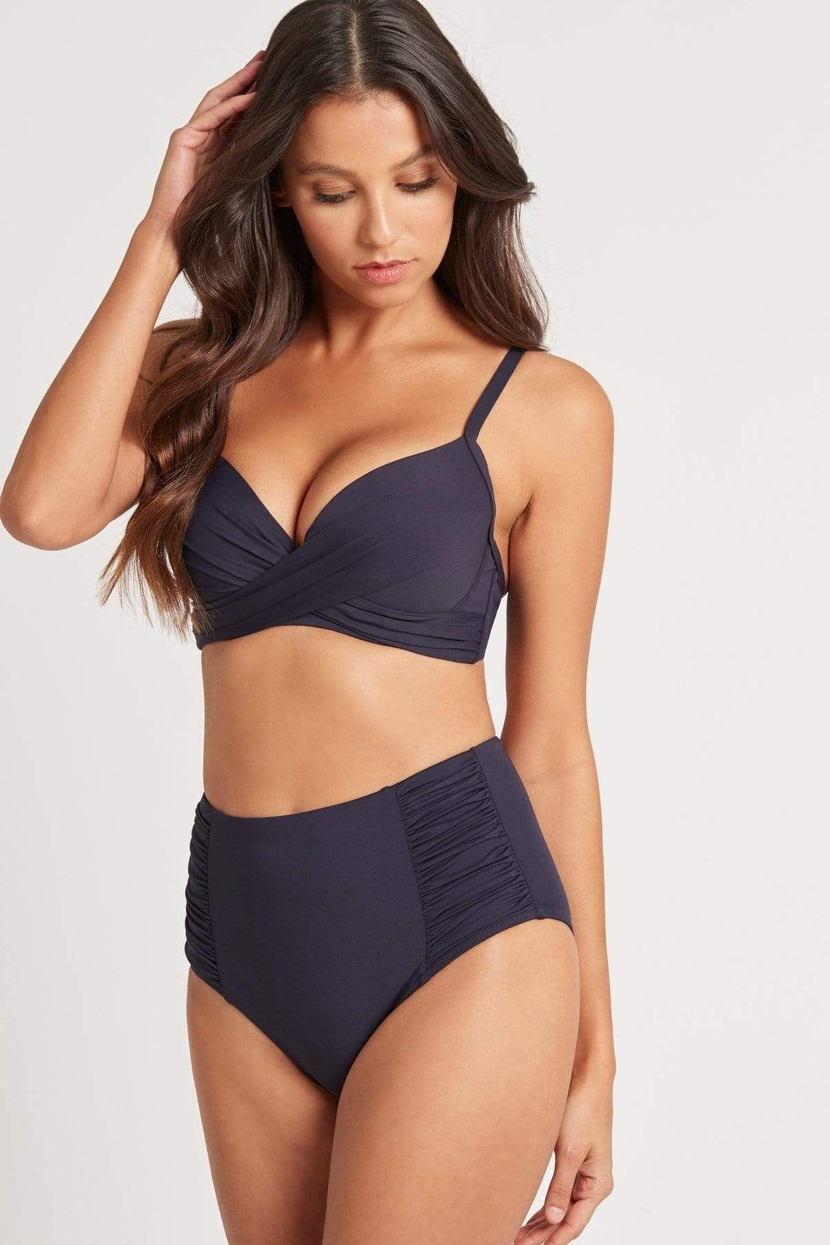 Sea Level Essentials Gathered Side High Waist Pant - Image 7