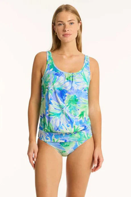 Sea Level Key Largo Blouson Tankini