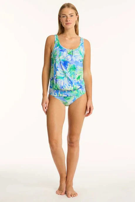 Sea Level Key Largo Blouson Tankini - Image 4