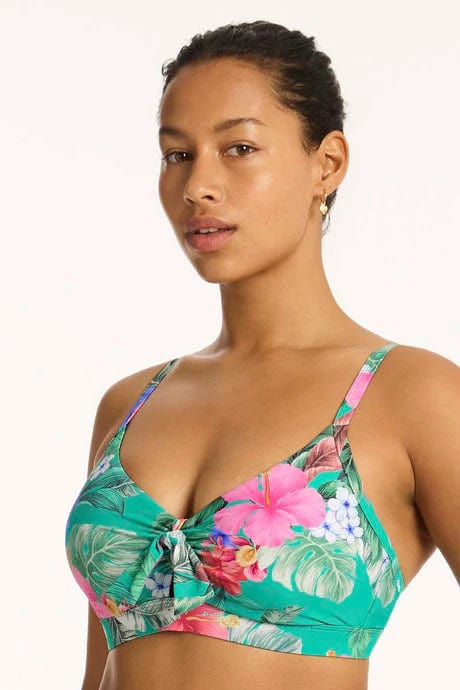 Sea Level Pacifico Tie Front DD/E Bralette
