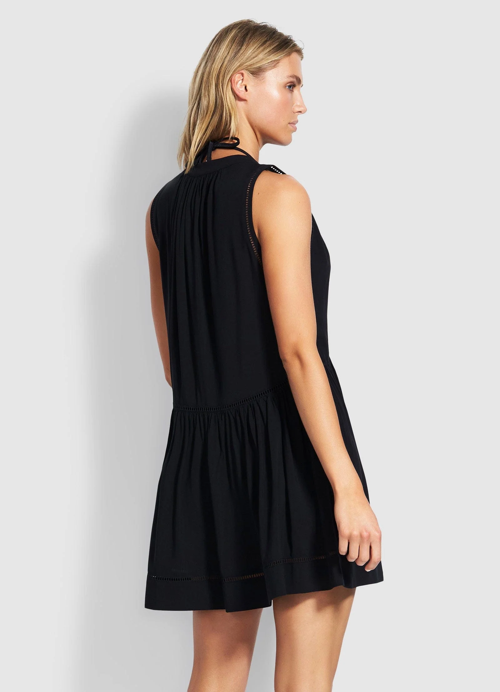 Seafolly Beach Basics Ladder Detail Dress - Image 6