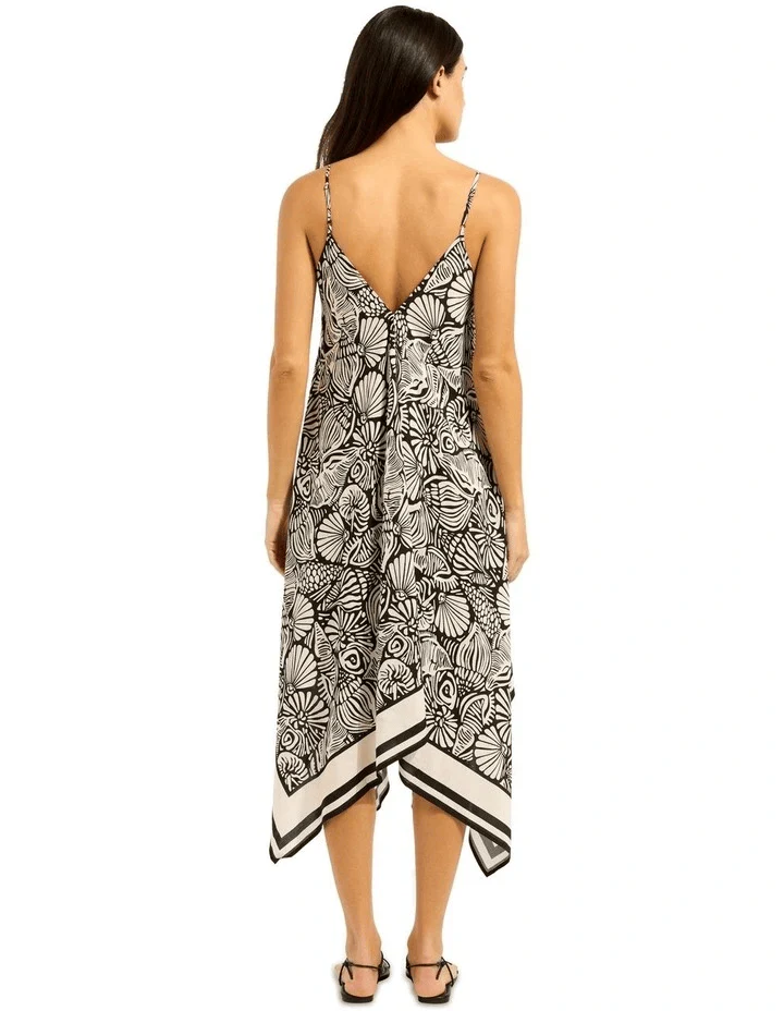 Seafolly C Shells Scarf Dress - Black - Image 3