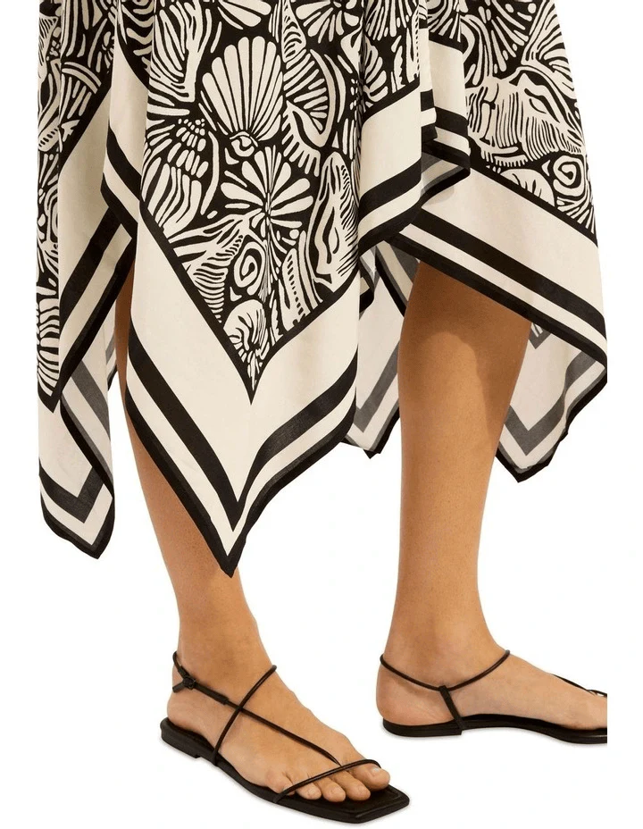 Seafolly C Shells Scarf Dress - Black - Image 4
