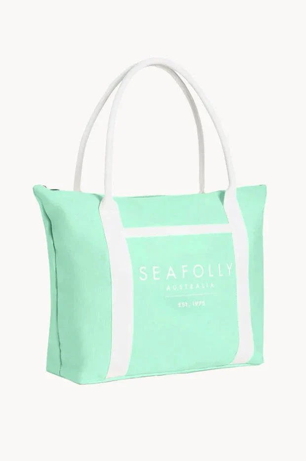 Seafolly Carried Away Canvas Tote Bag - Image 6