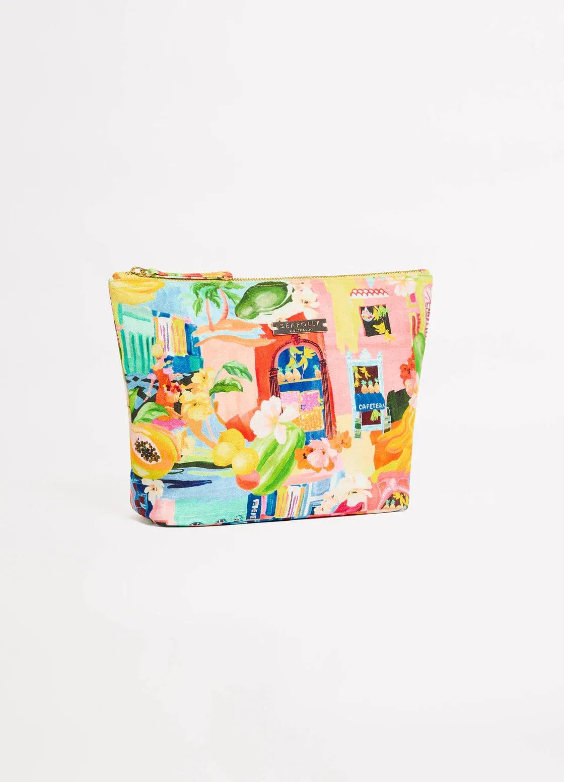 Seafolly Cuba Pouch Bag - Turquoise - Image 5