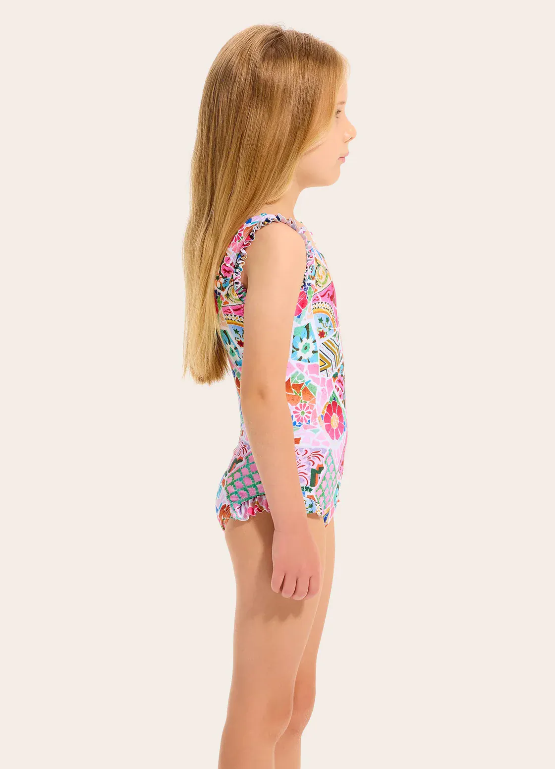 Seafolly Girls Beach Boheme One Piece Swimsuit - Image 3
