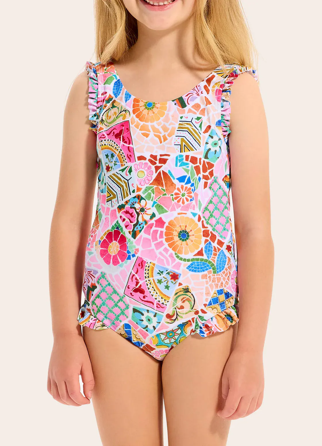 Seafolly Girls Beach Boheme One Piece Swimsuit - Image 4
