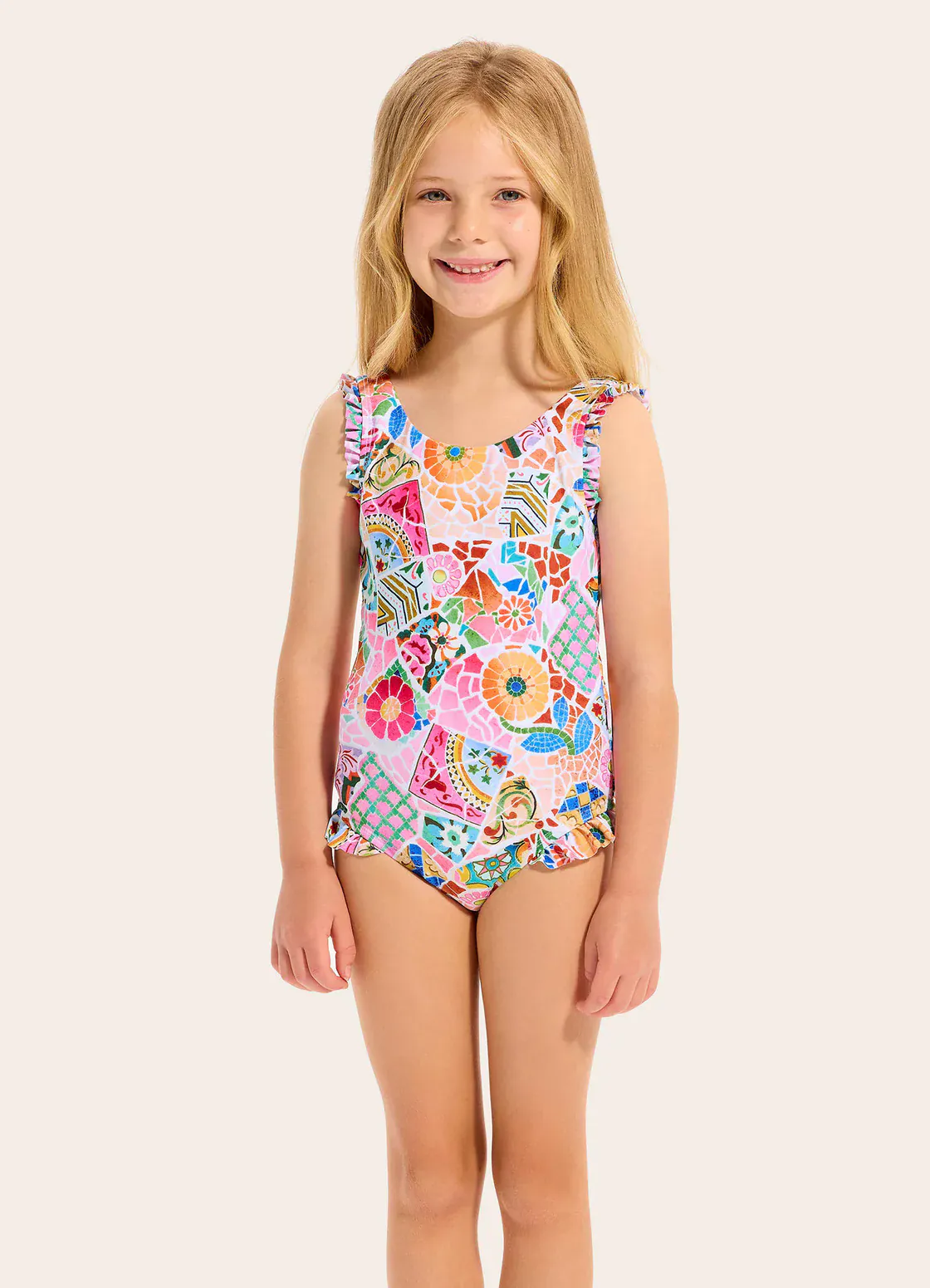 Seafolly Girls Beach Boheme One Piece Swimsuit - Image 5