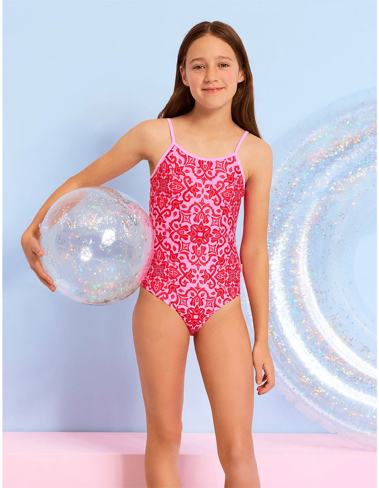 Seafolly Girls Capri Tile One Piece