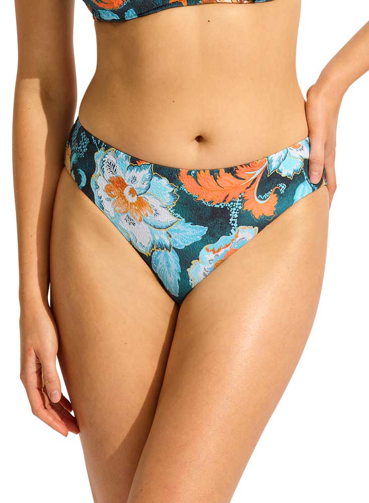 Seafolly Spring Festival Retro Pant - True Navy