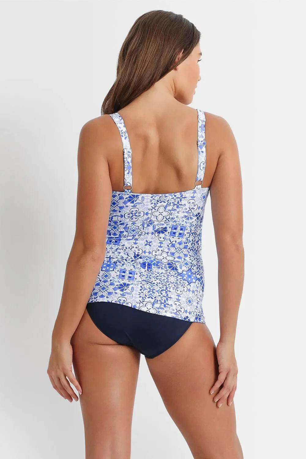 Sunseeker Seville DD/E Twist Ruched Singlet - White - Image 2