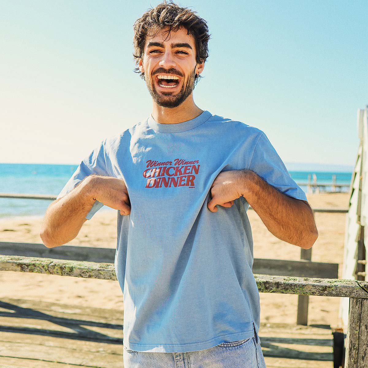 Skwosh Chicken Dinner Regular Tee