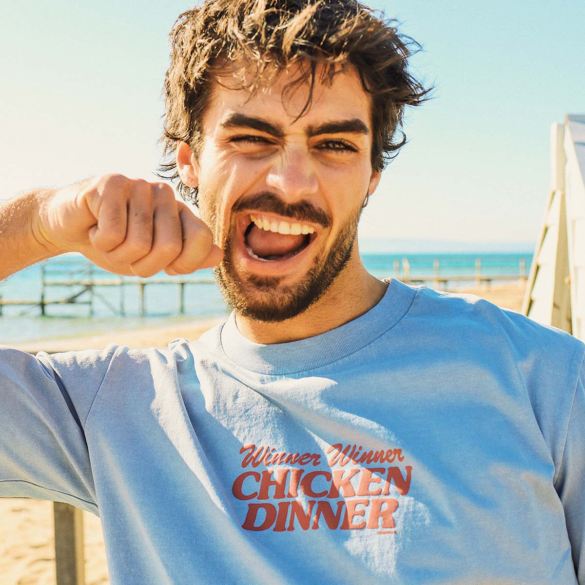 Skwosh Chicken Dinner Regular Tee - Image 2