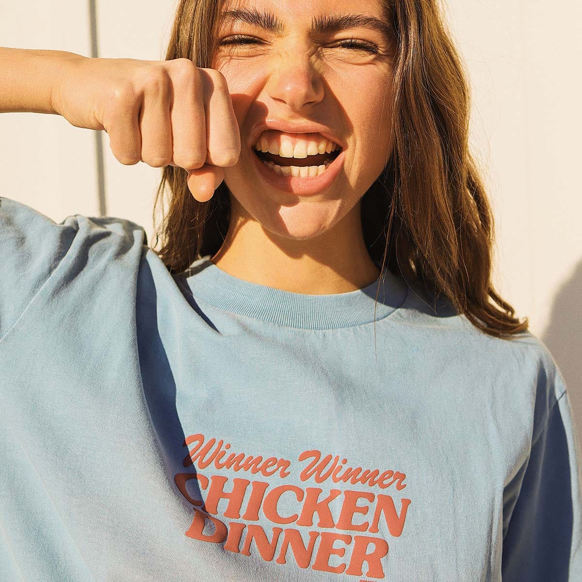 Skwosh Chicken Dinner Regular Tee - Image 7