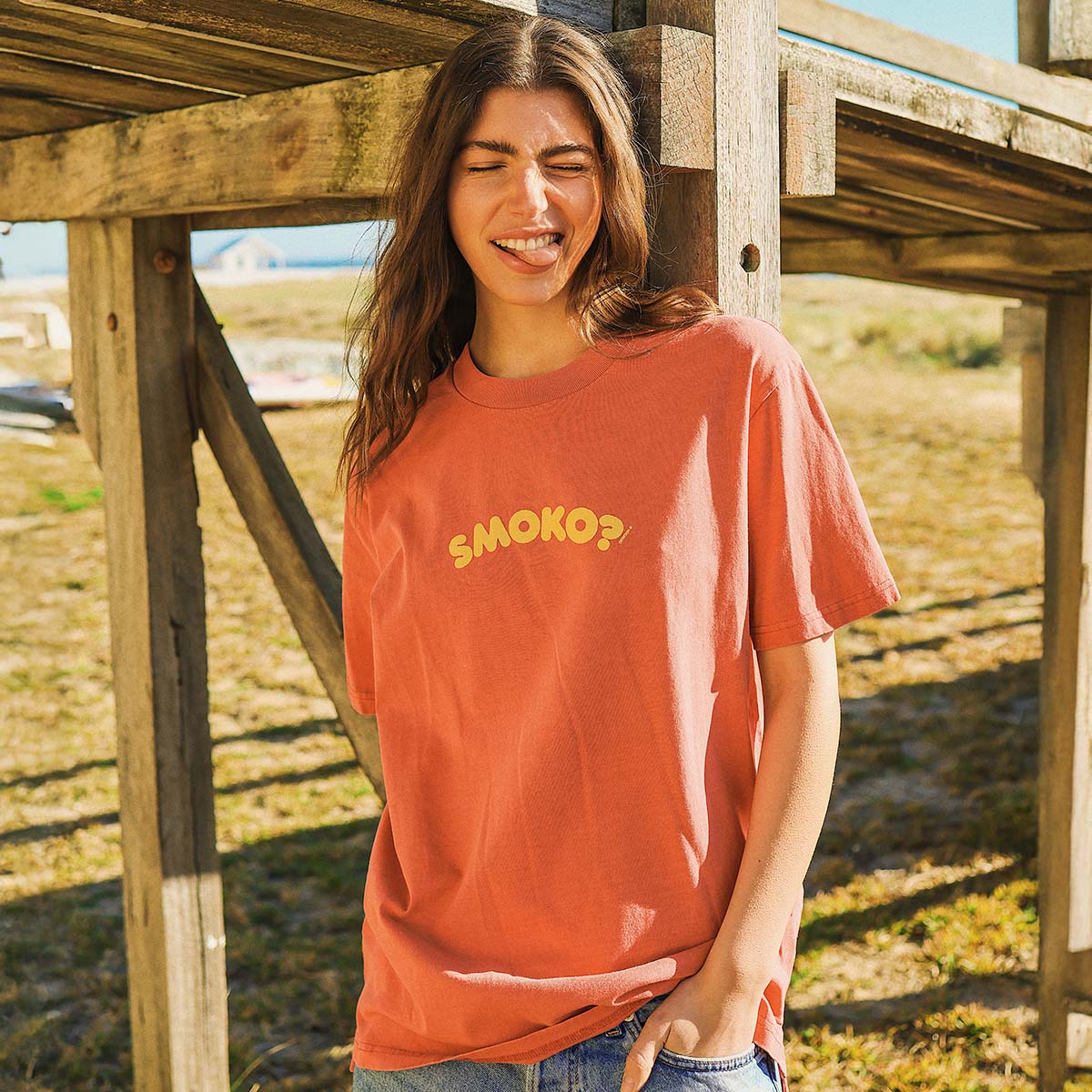 Skwosh Smoko? Regular Tee - Image 6
