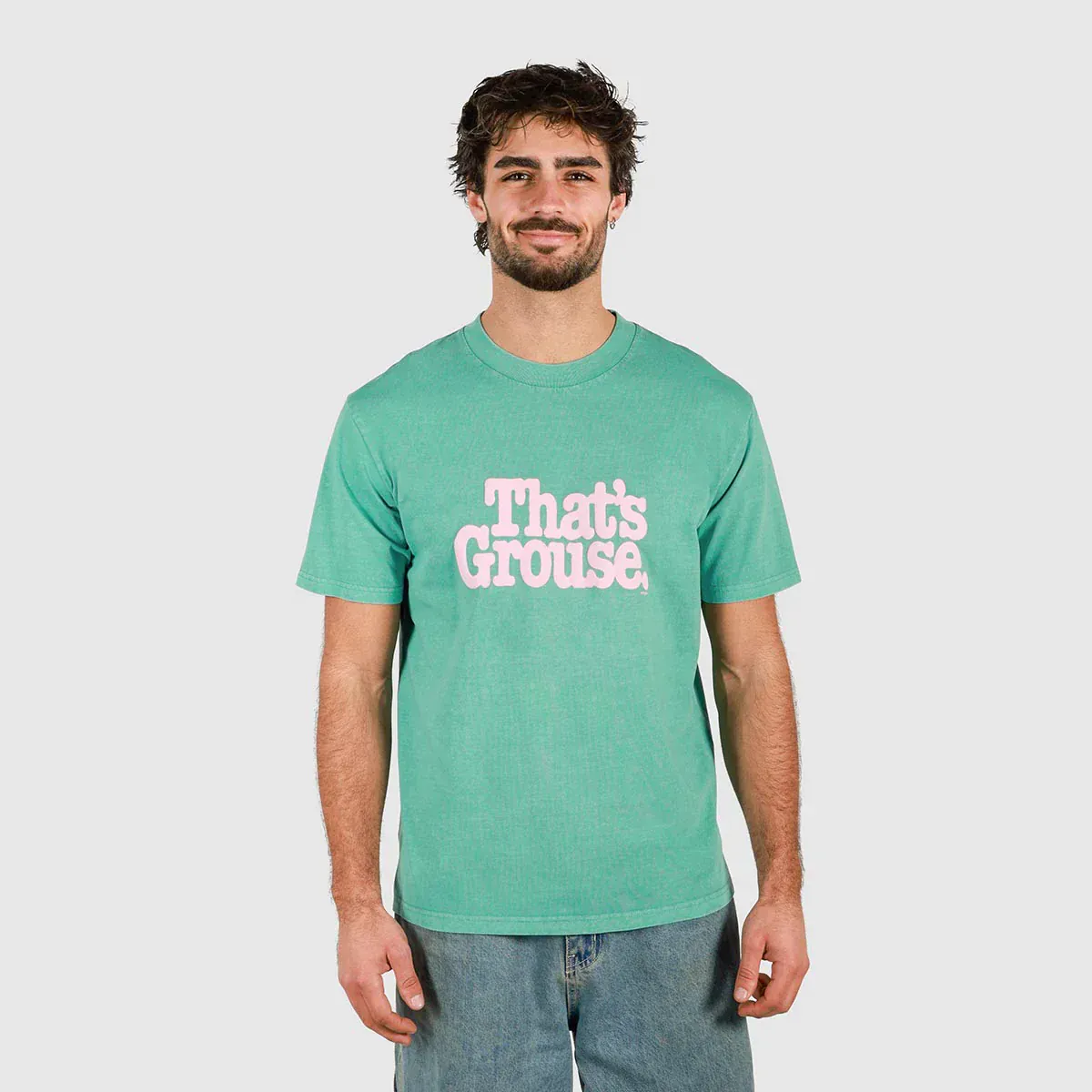 Skwosh Thats Grouse Regular Tee - Green - Image 4