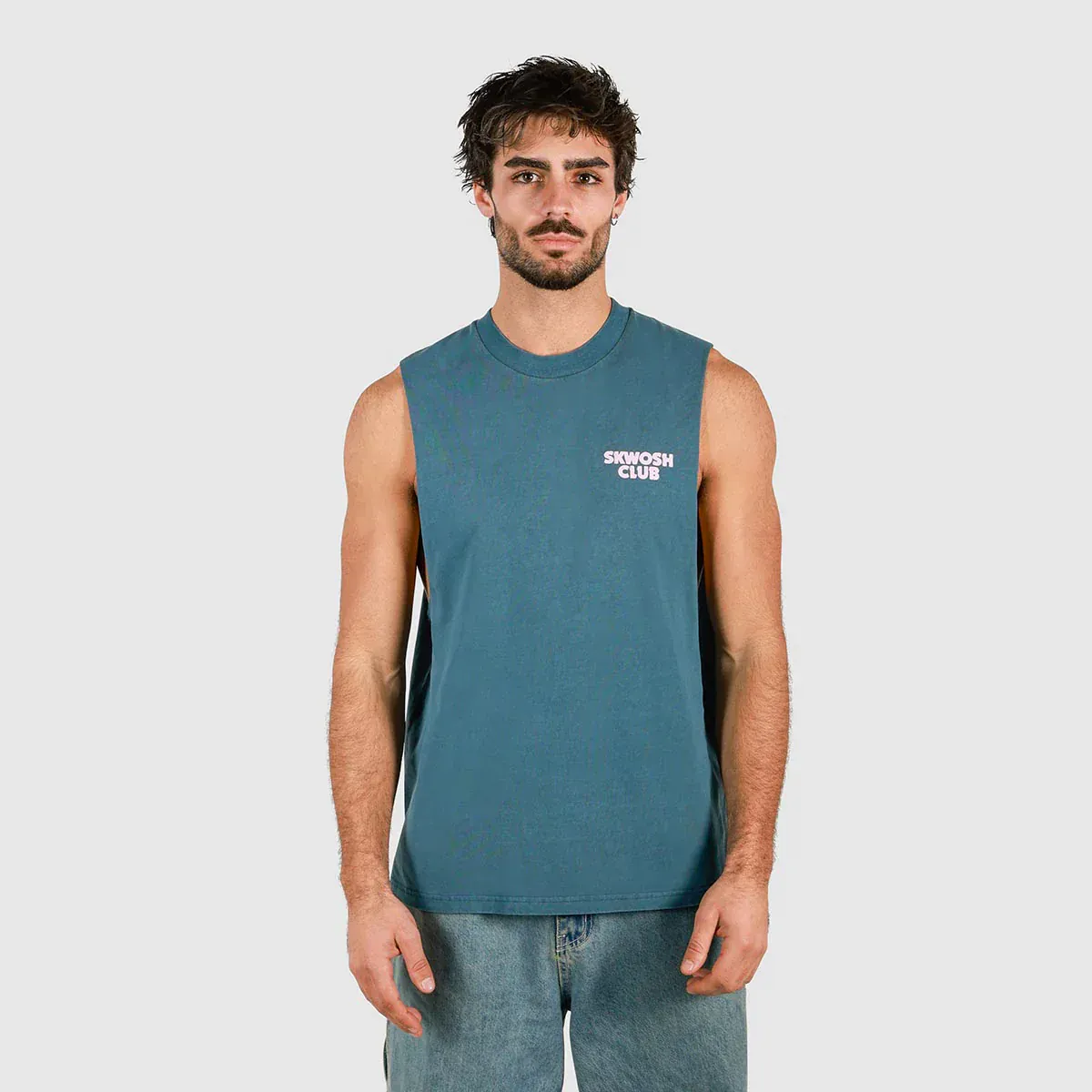 Skwosh Tool In The Shed Regular Tank - Navy - Image 2