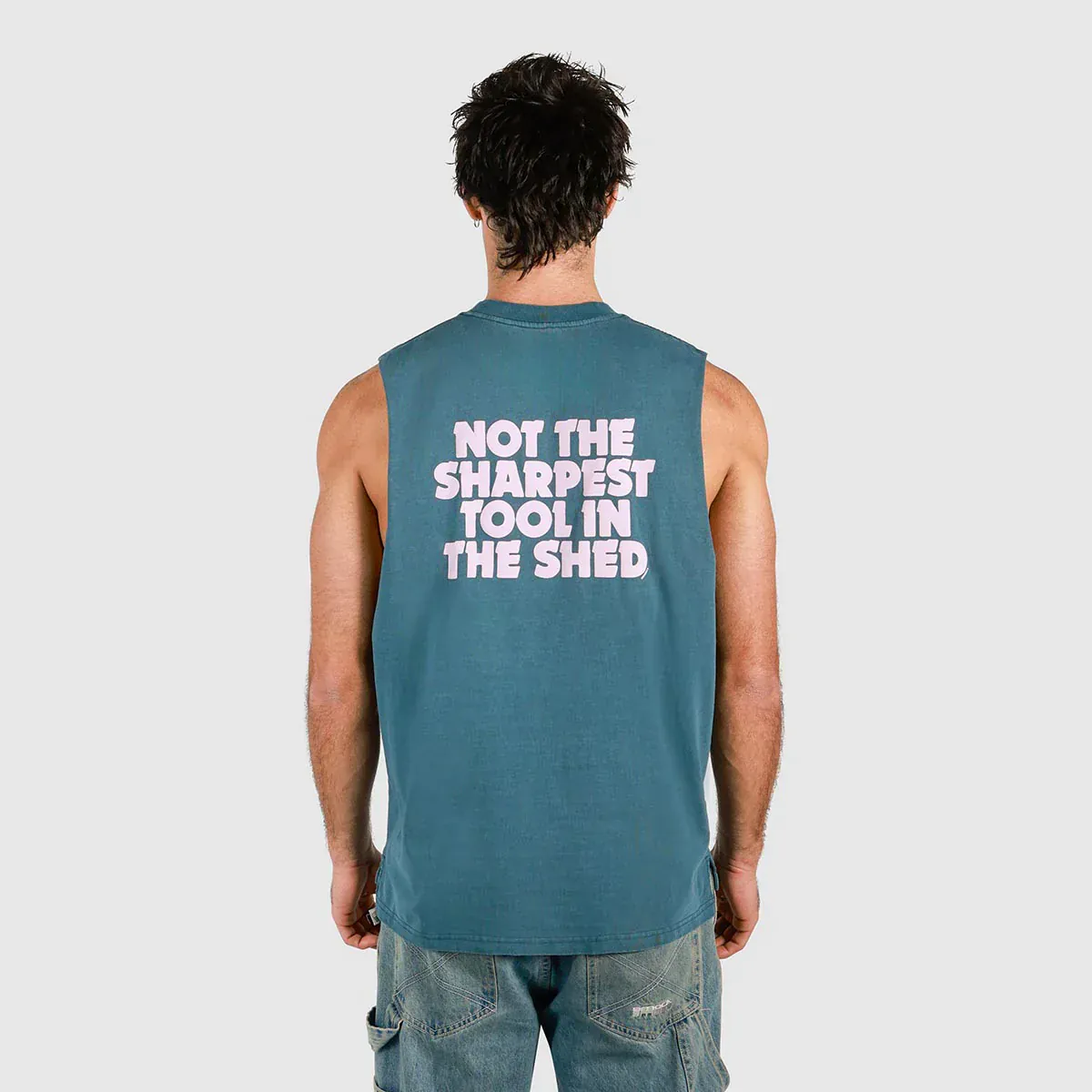 Skwosh Tool In The Shed Regular Tank - Navy - Image 4