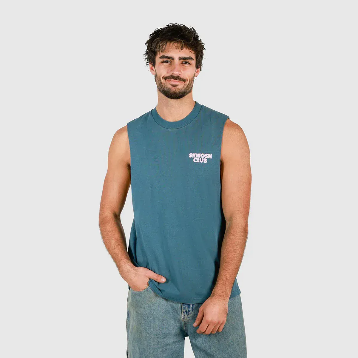 Skwosh Tool In The Shed Regular Tank - Navy - Image 6