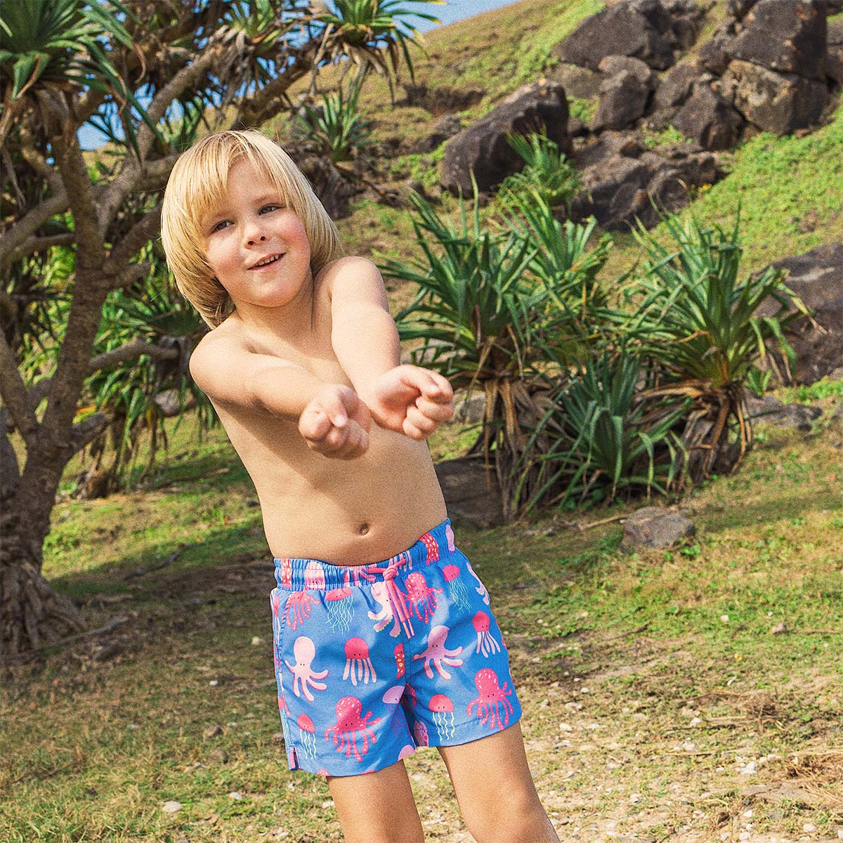 So Jelly Boys Swim Shorts - Royal Blue - Image 4