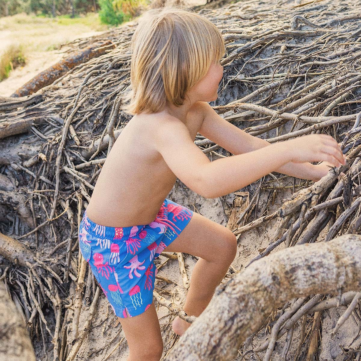 So Jelly Boys Swim Shorts - Royal Blue - Image 9