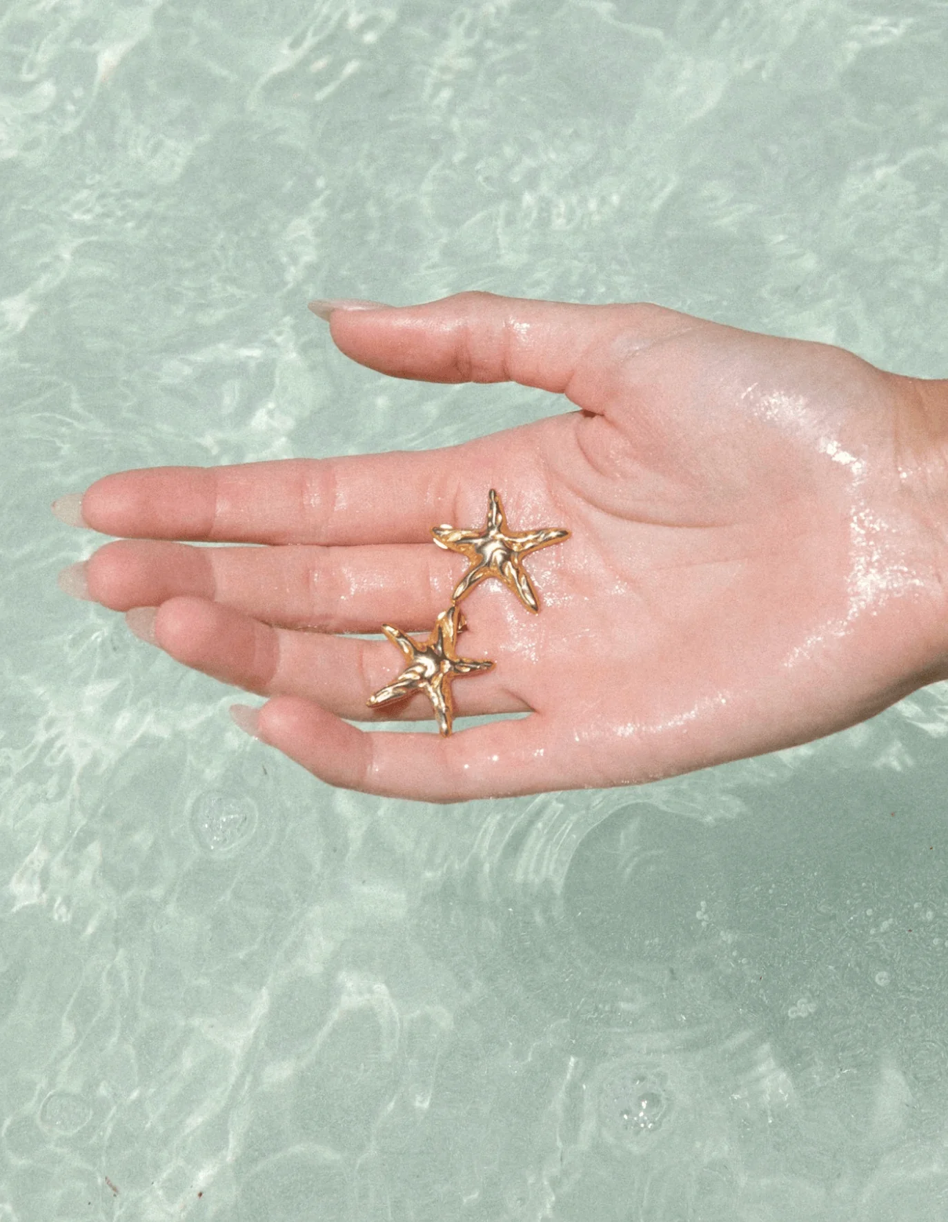 Solea Earrings - Gold - Image 3