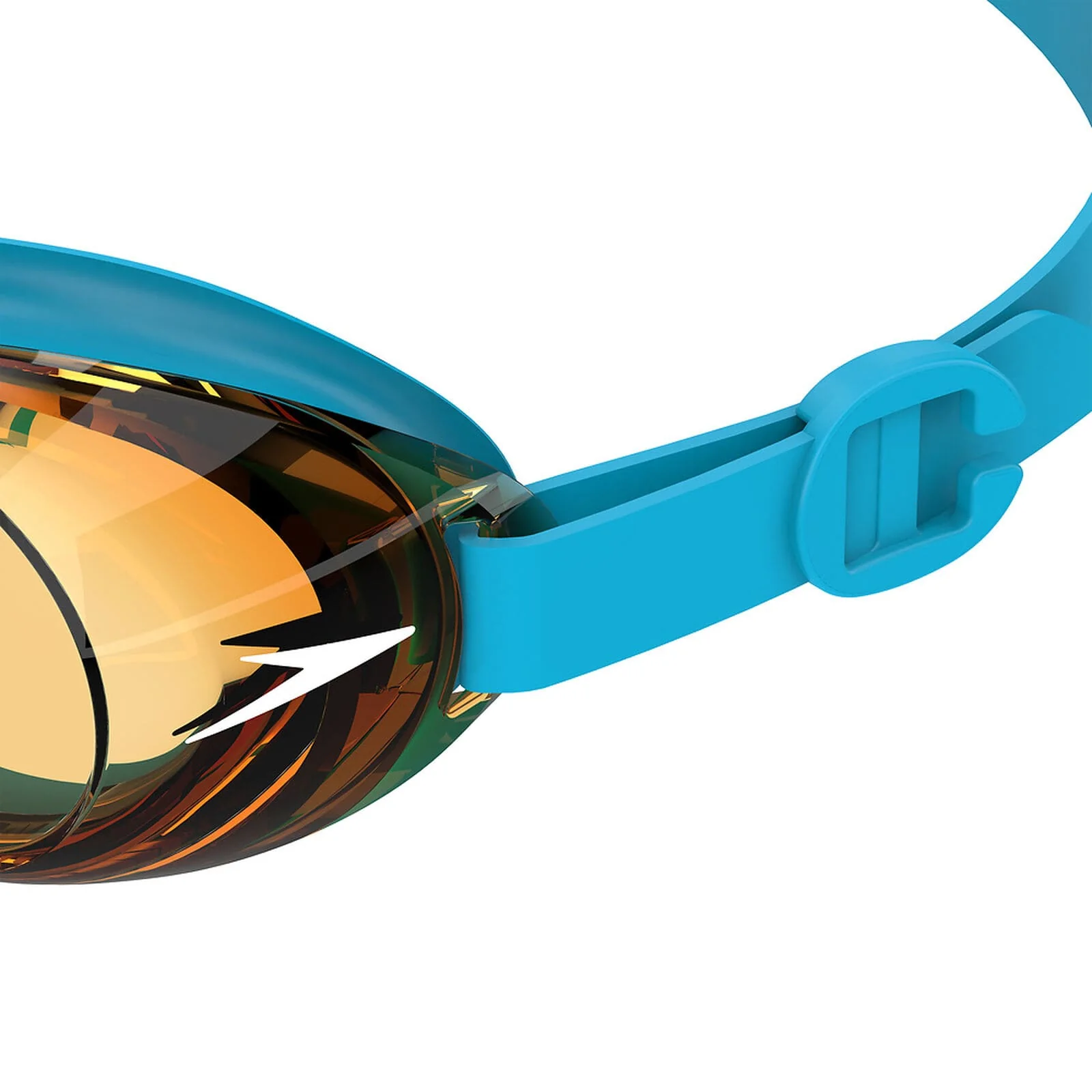 Speedo Junior Jet 2.0 Goggle - Azure Blue/Parrot - Image 5