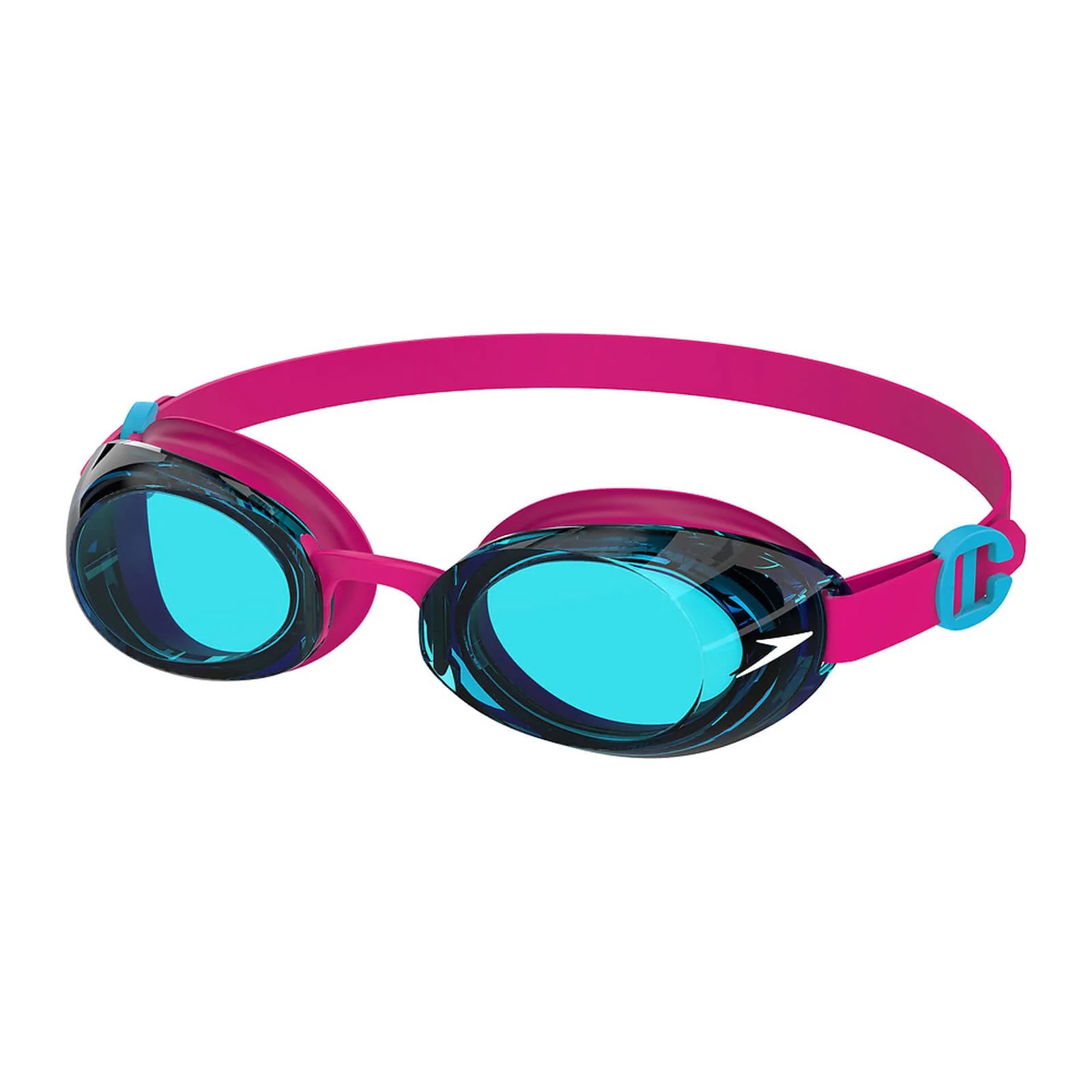 Speedo Junior Jet 2.0 Goggle - Electric Pink/Azure Blue