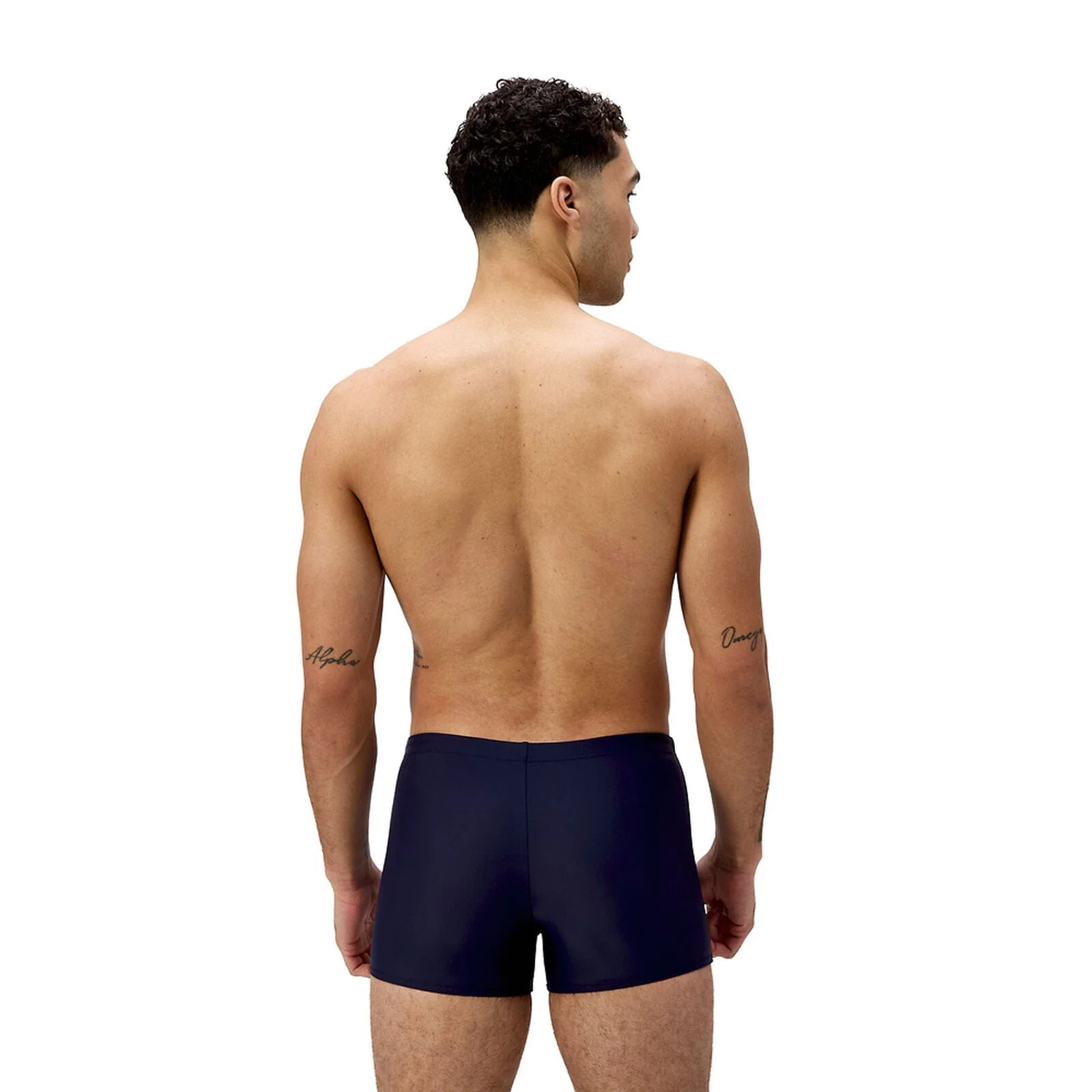 Speedo Mens Medley Logo Aquashort - Navy/Sugar Blue - Image 2