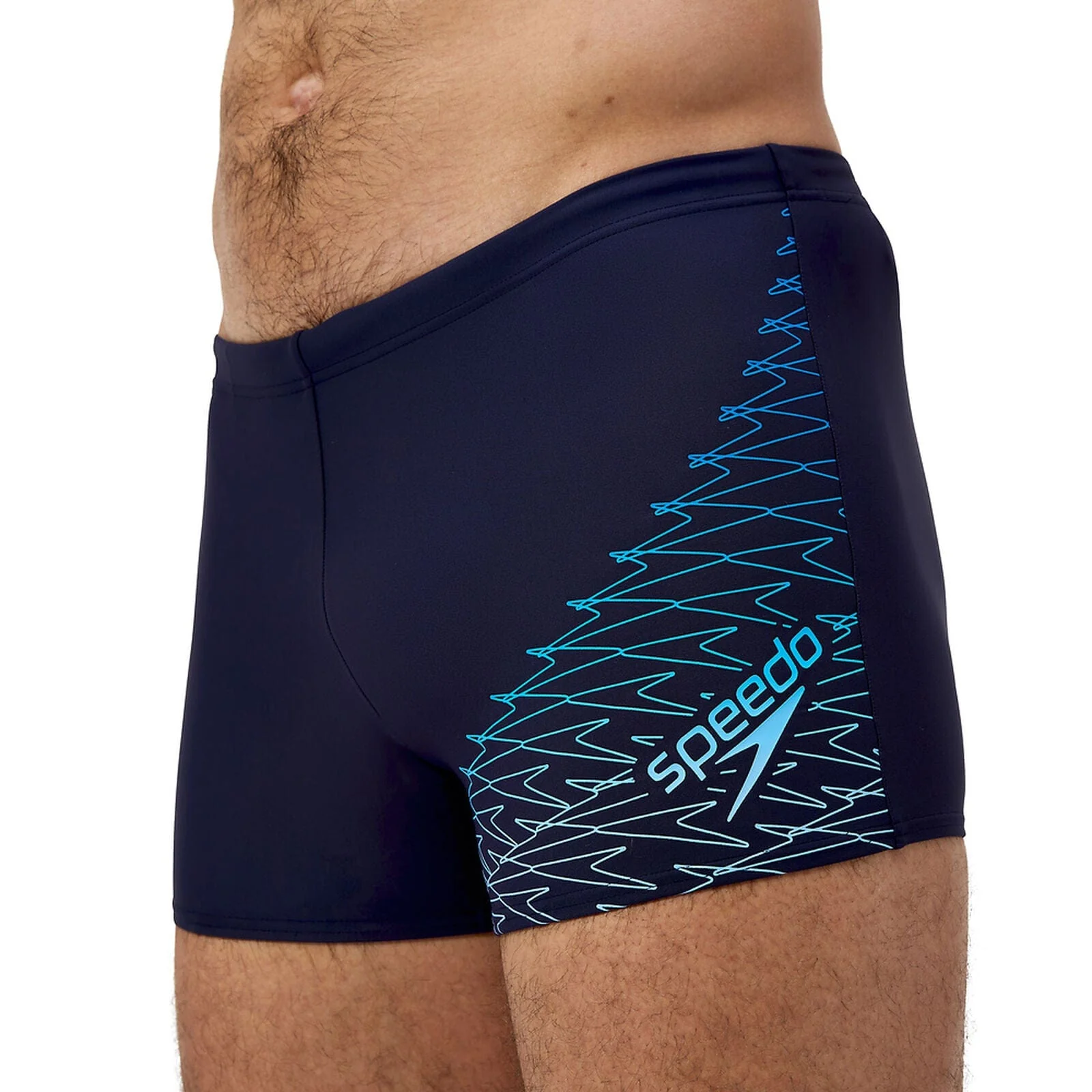 Speedo Mens Medley Logo Aquashort - Navy/Sugar Blue - Image 5