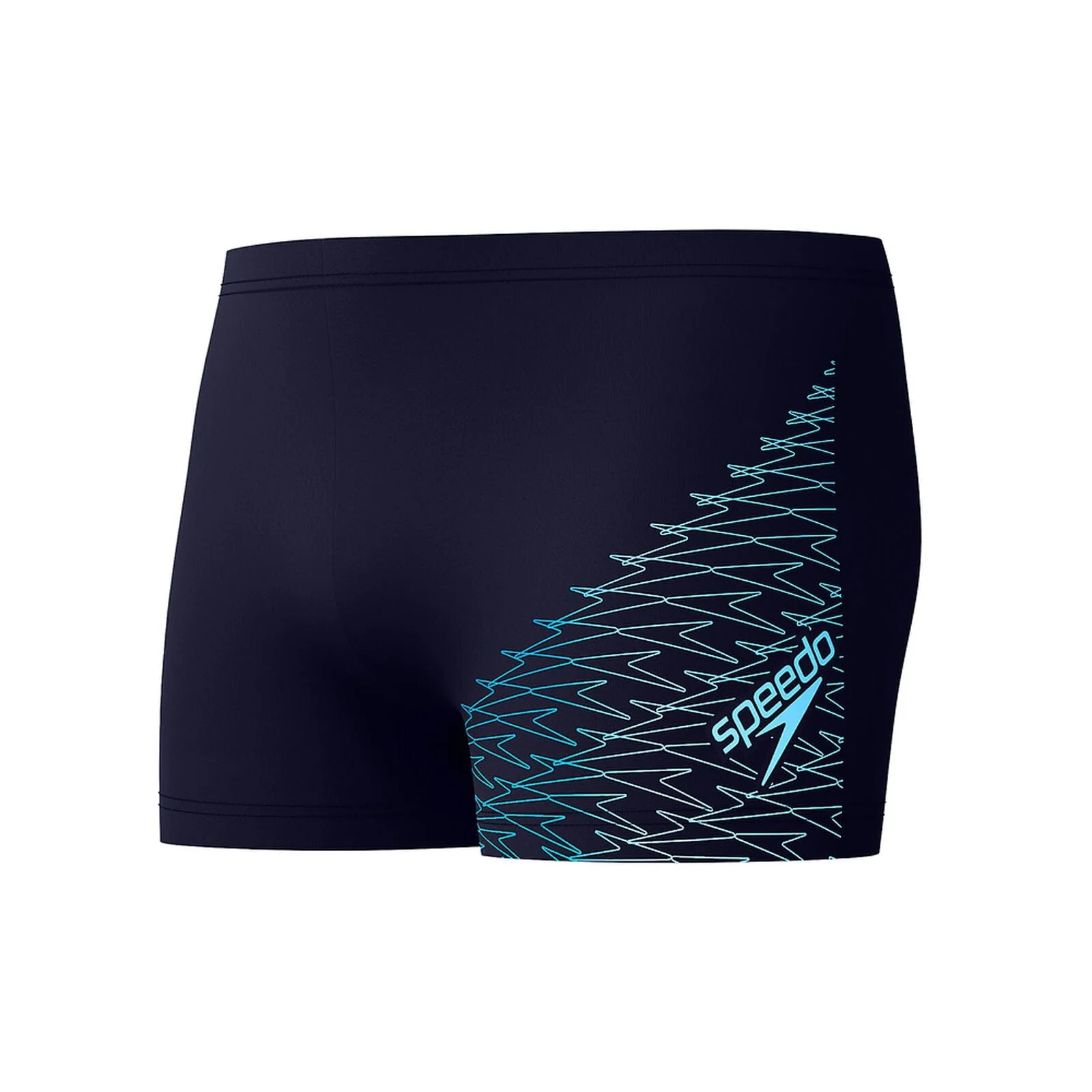 Speedo Mens Medley Logo Aquashort - Navy/Sugar Blue - Image 7