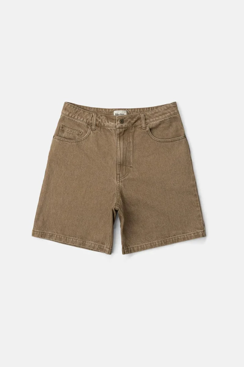Rhythm Subtle Denim Short - Chai