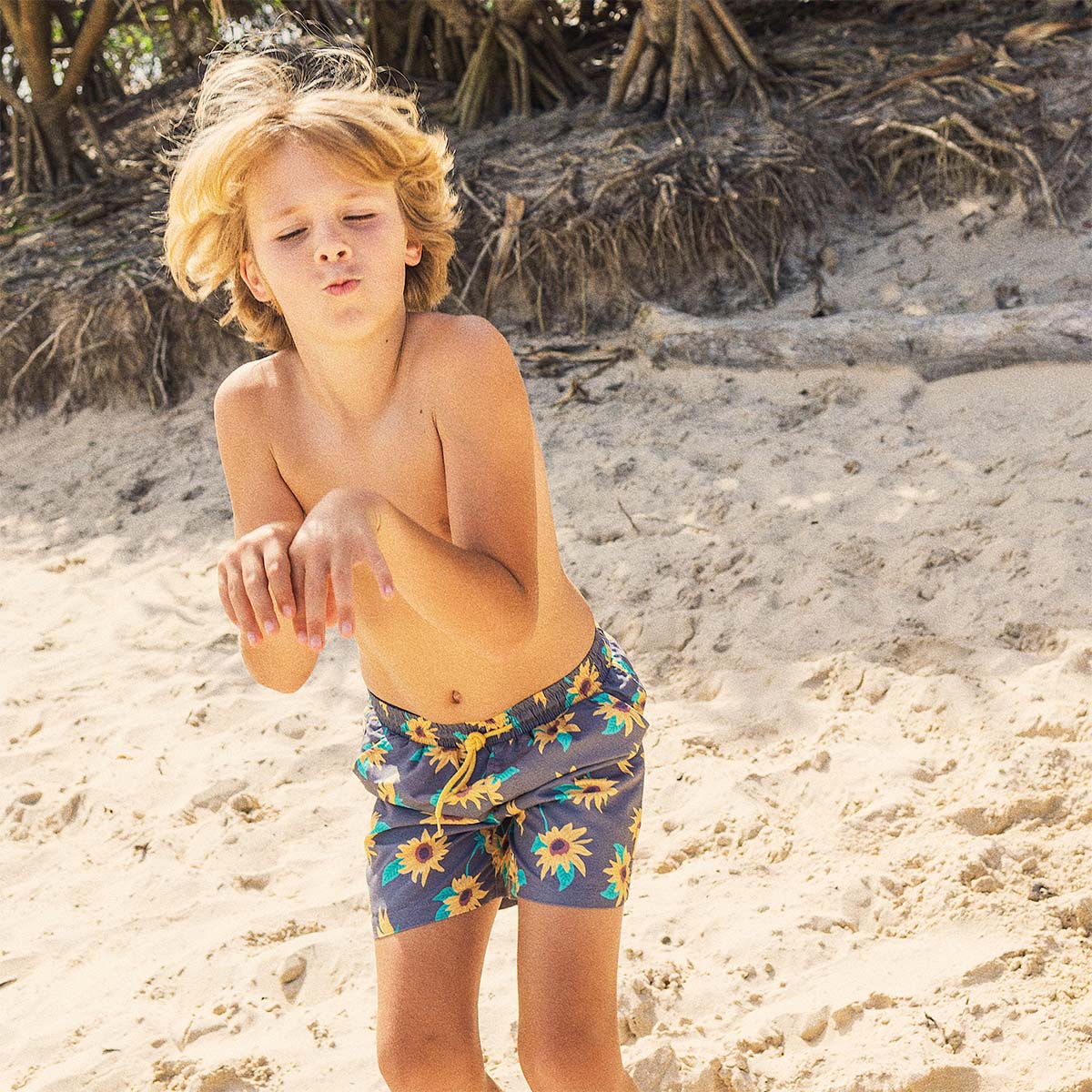 Sunny Boy Boys Swim Shorts - Charcoal - Image 9